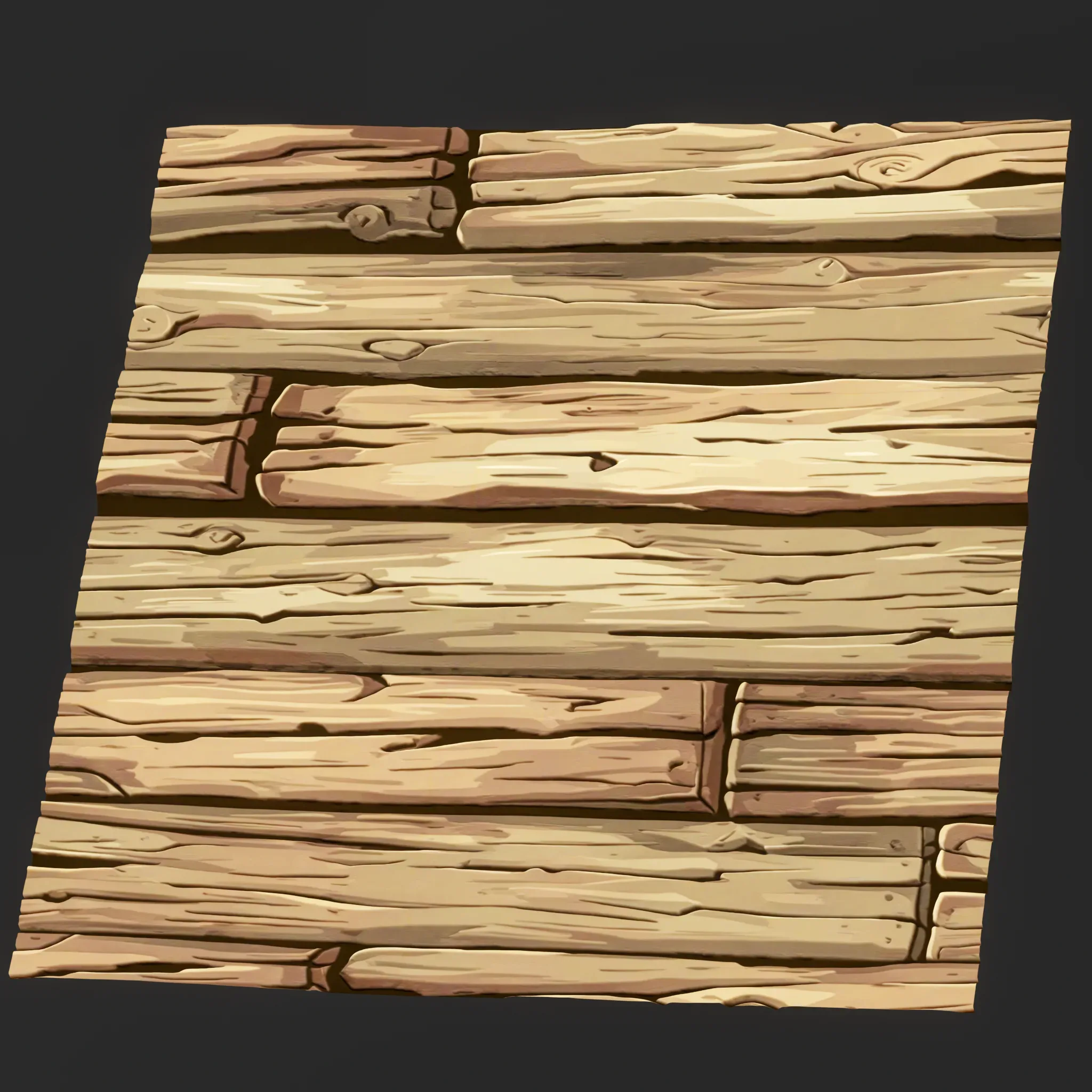 Stylized Wood Seamless Texture