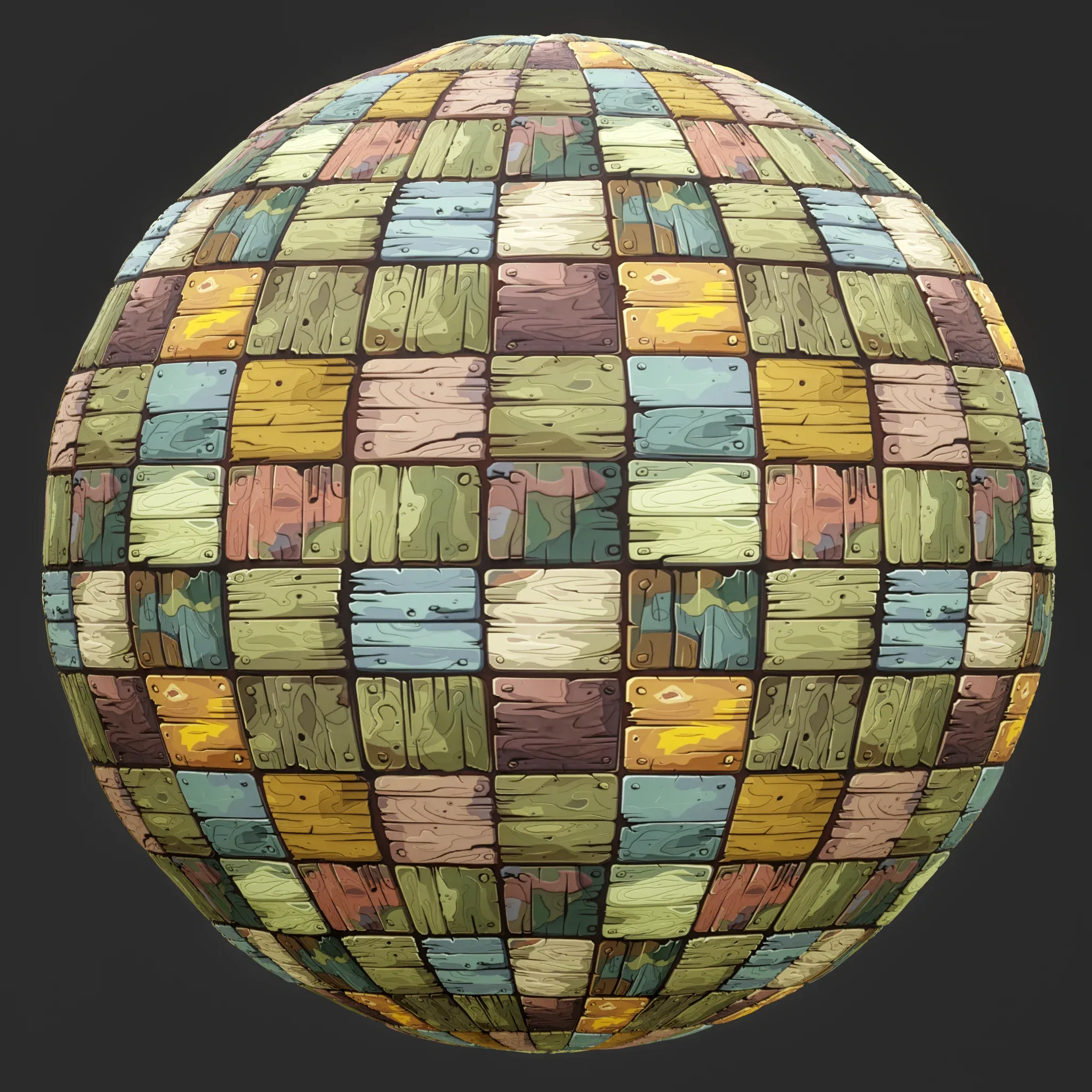 Stylized Wood Seamless Texture