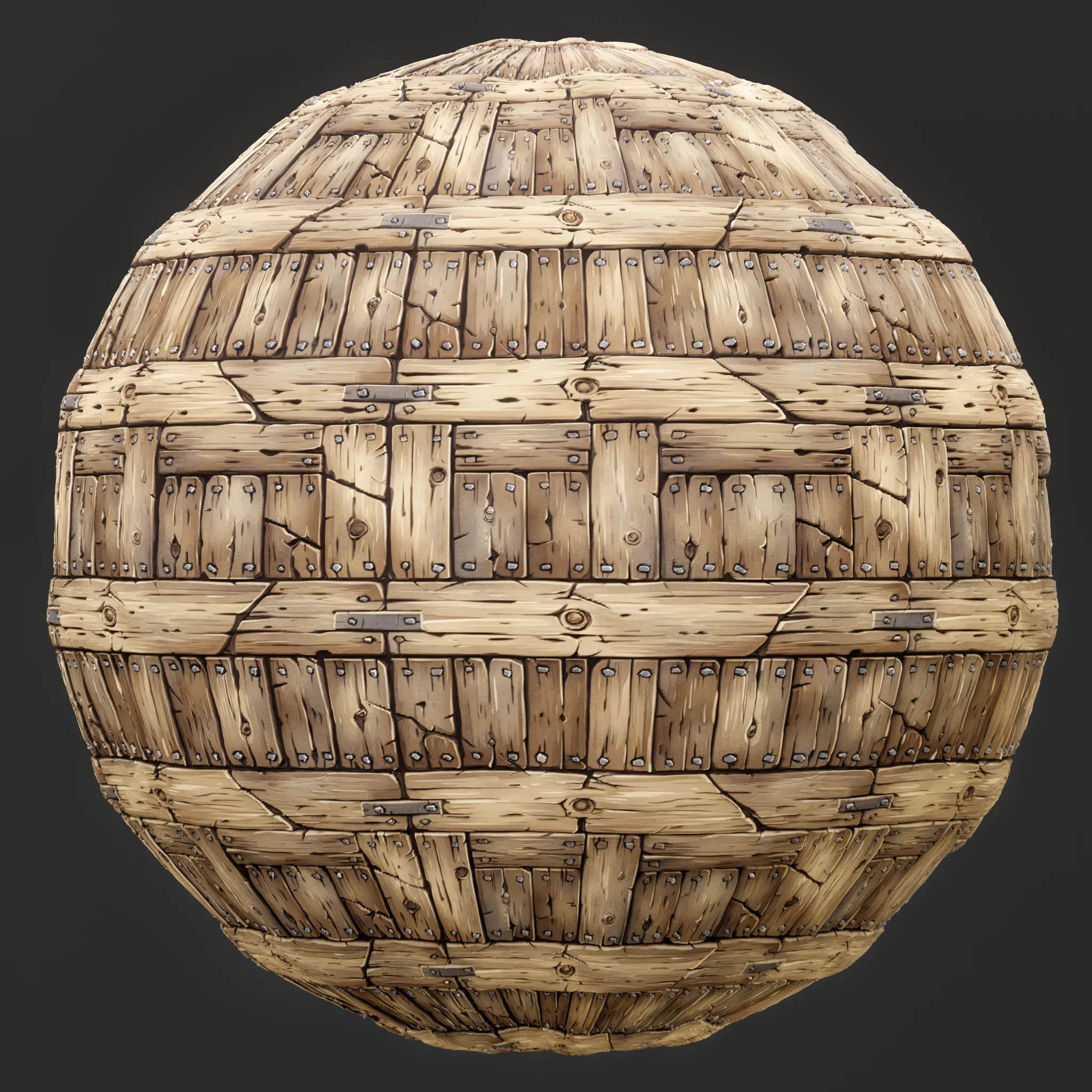 Stylized Wood Seamless Texture