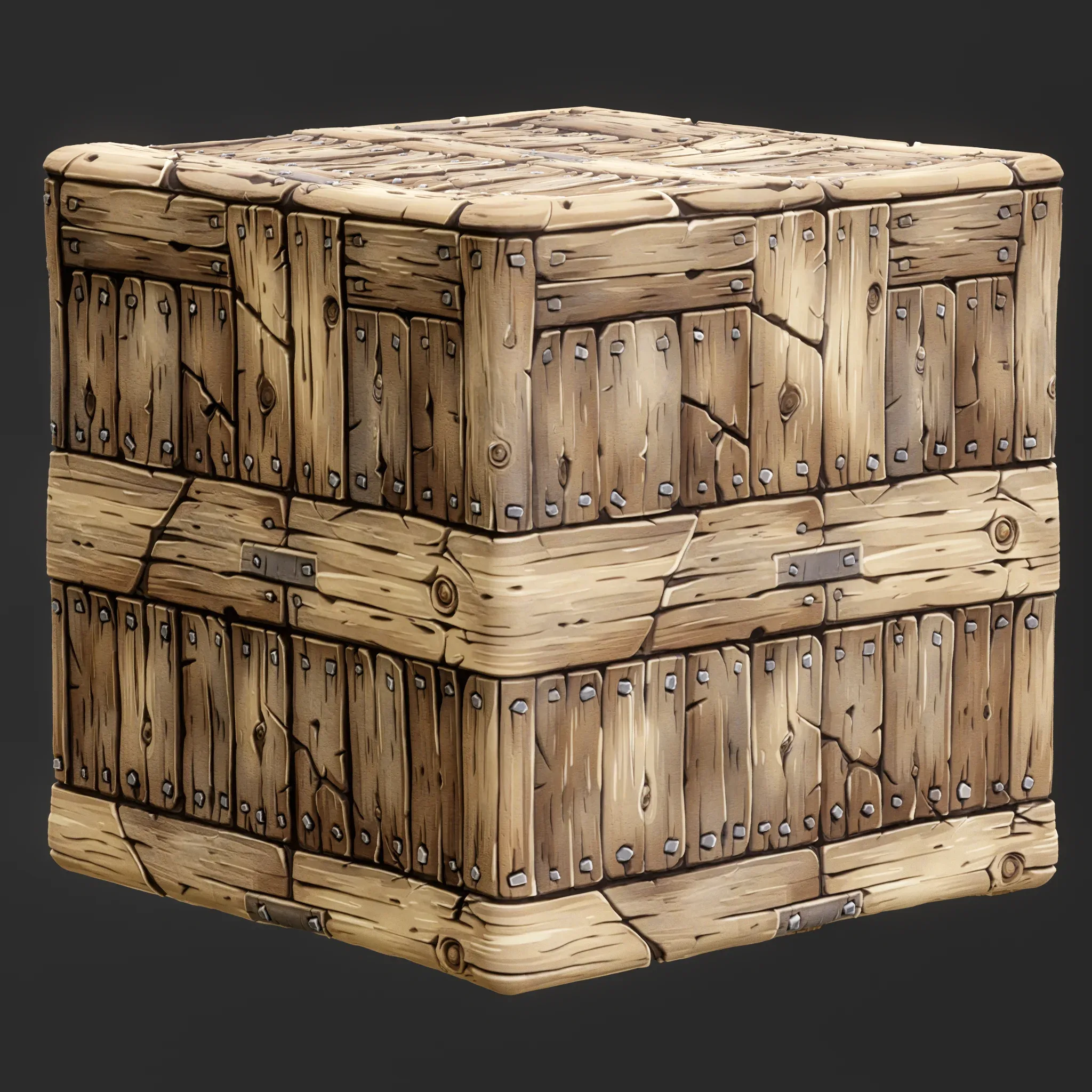 Stylized Wood Seamless Texture