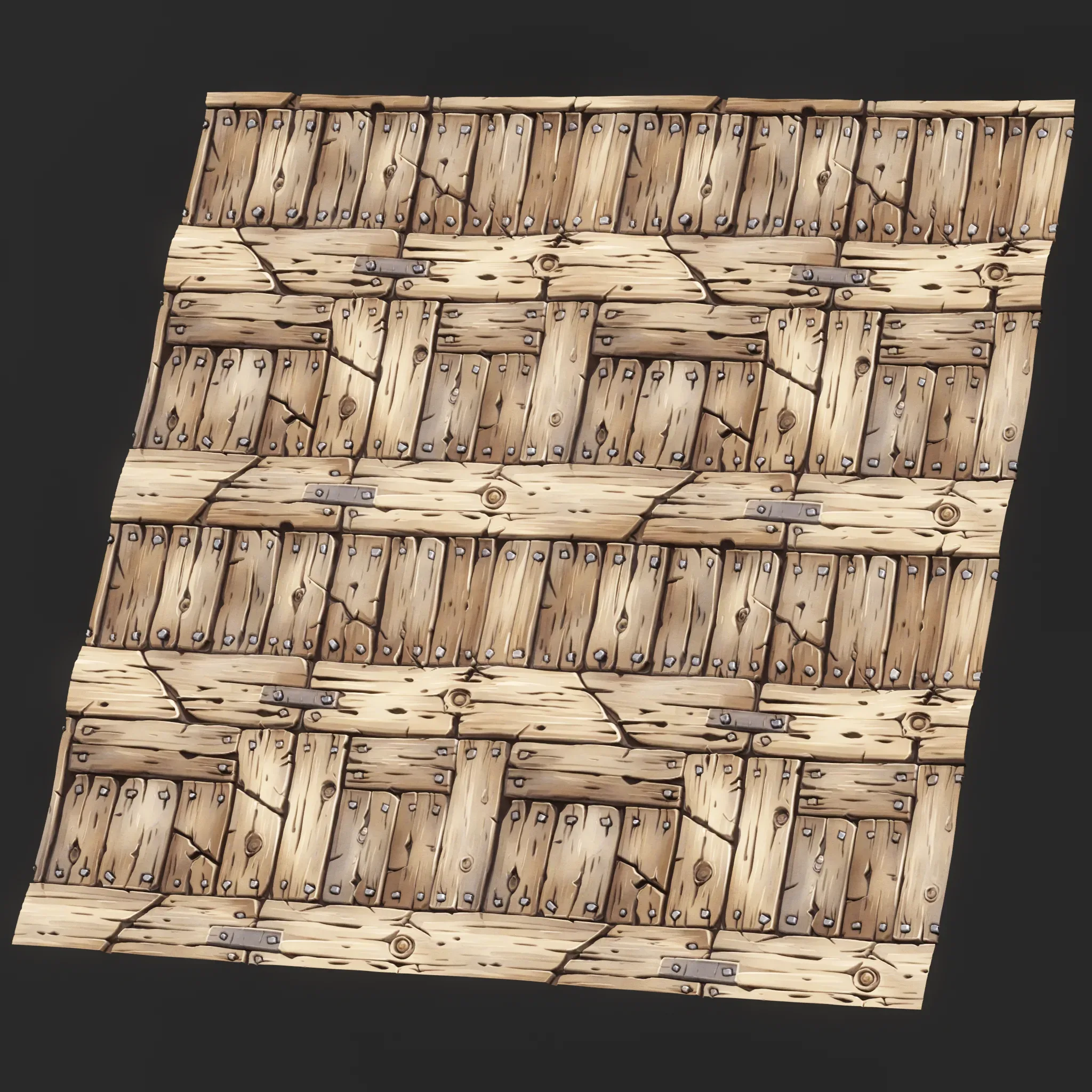 Stylized Wood Seamless Texture