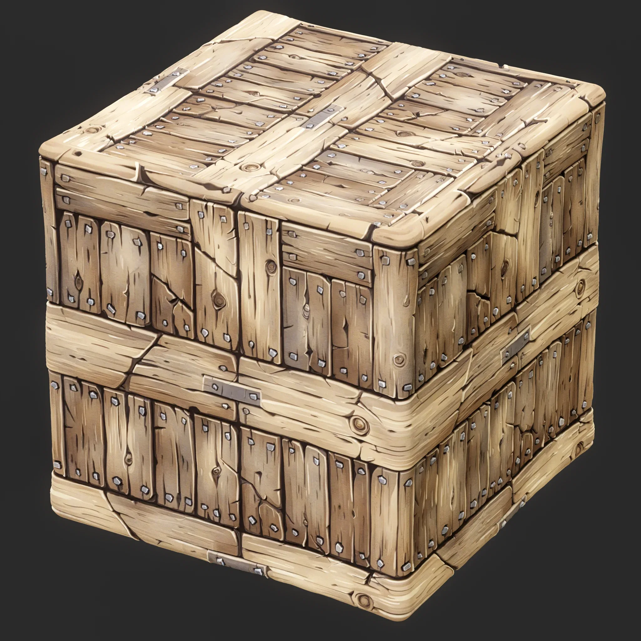 Stylized Wood Seamless Texture