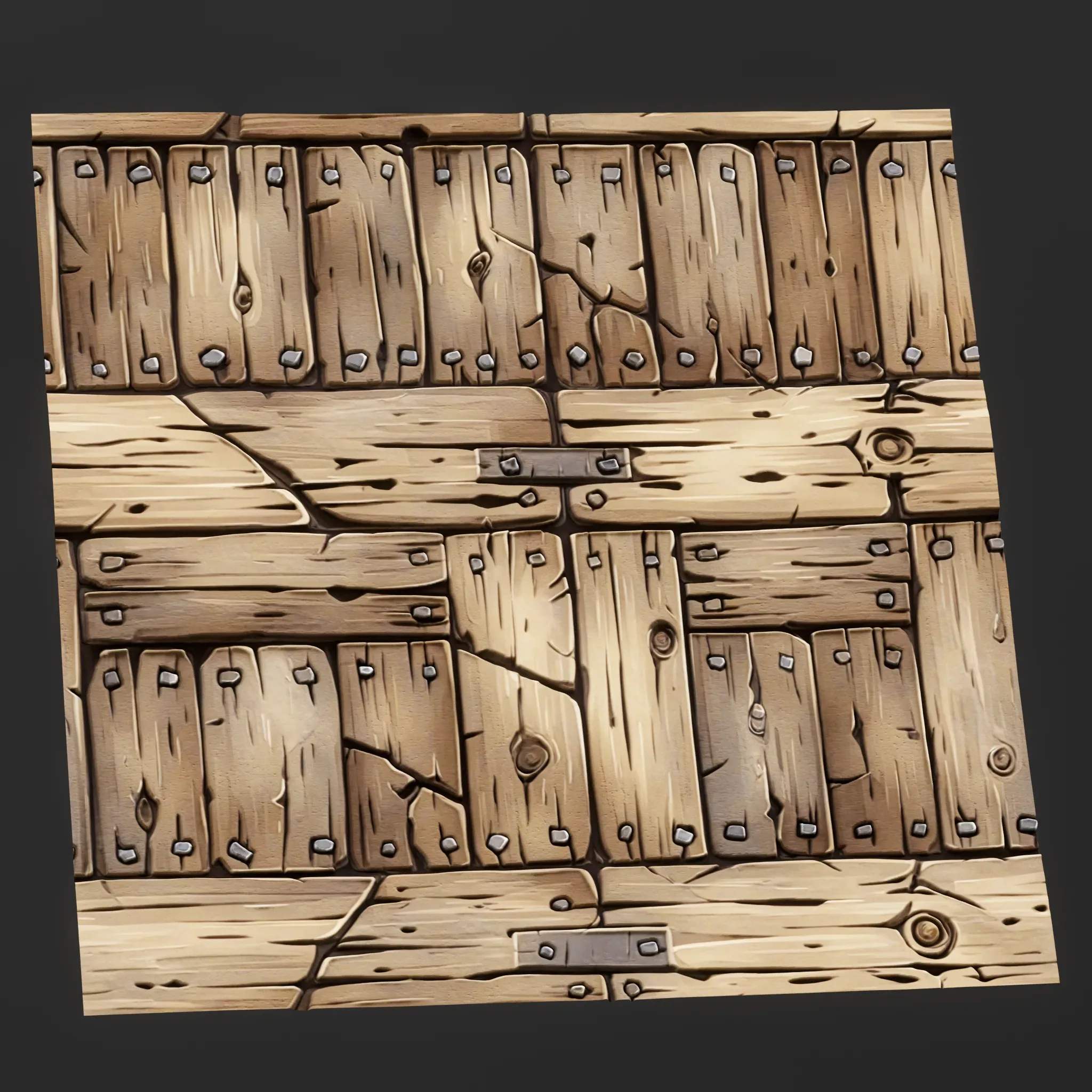 Stylized Wood Seamless Texture