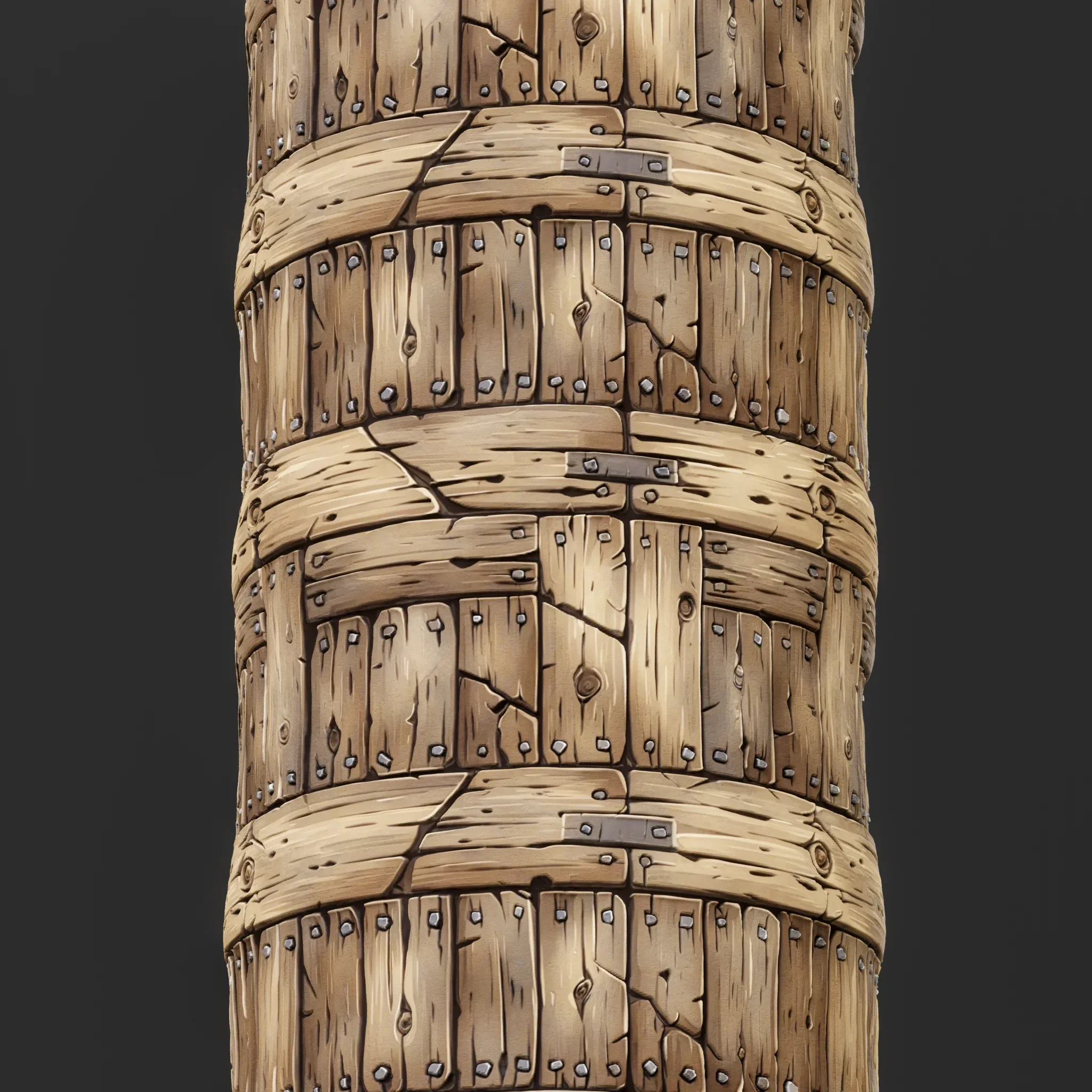 Stylized Wood Seamless Texture