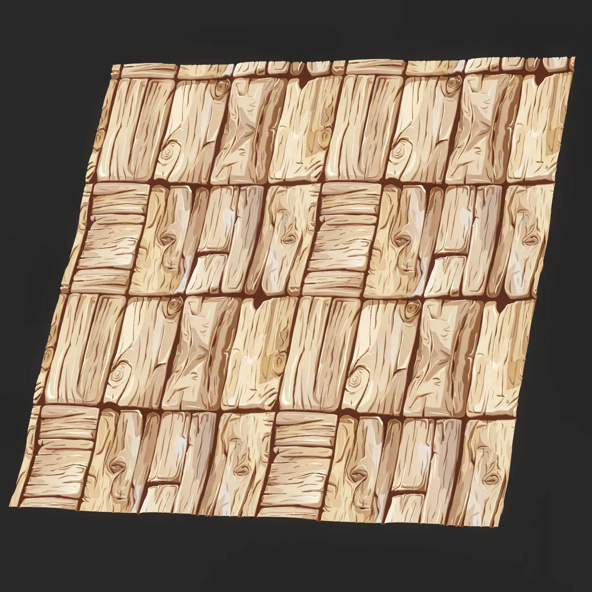 Stylized Wood Seamless Texture