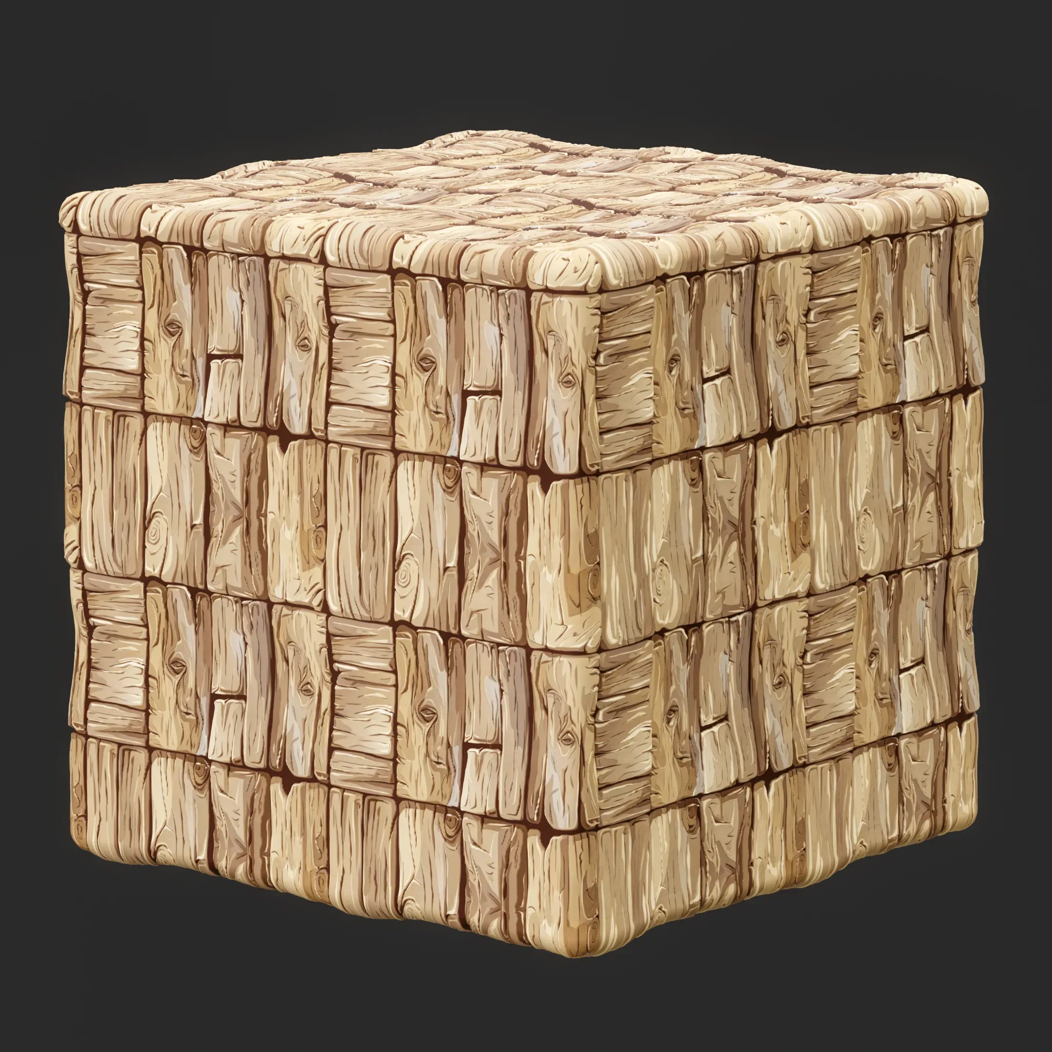 Stylized Wood Seamless Texture