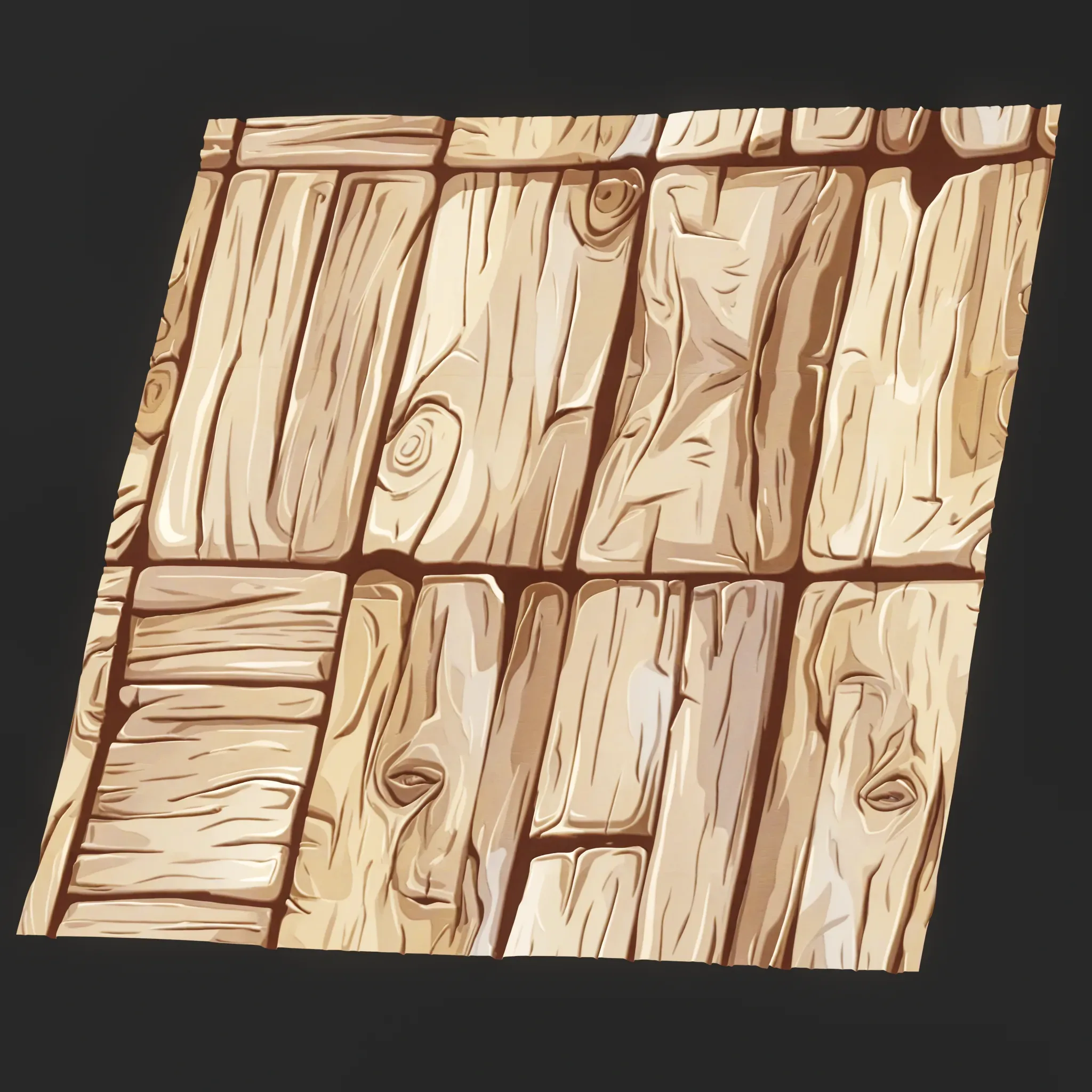 Stylized Wood Seamless Texture