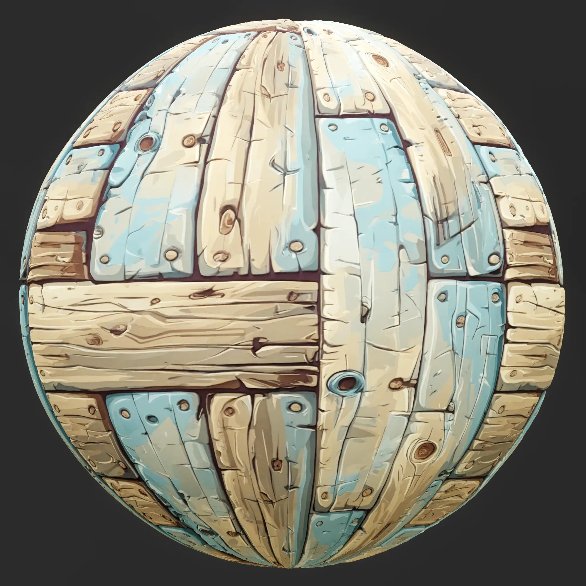 Stylized Wood Seamless Texture