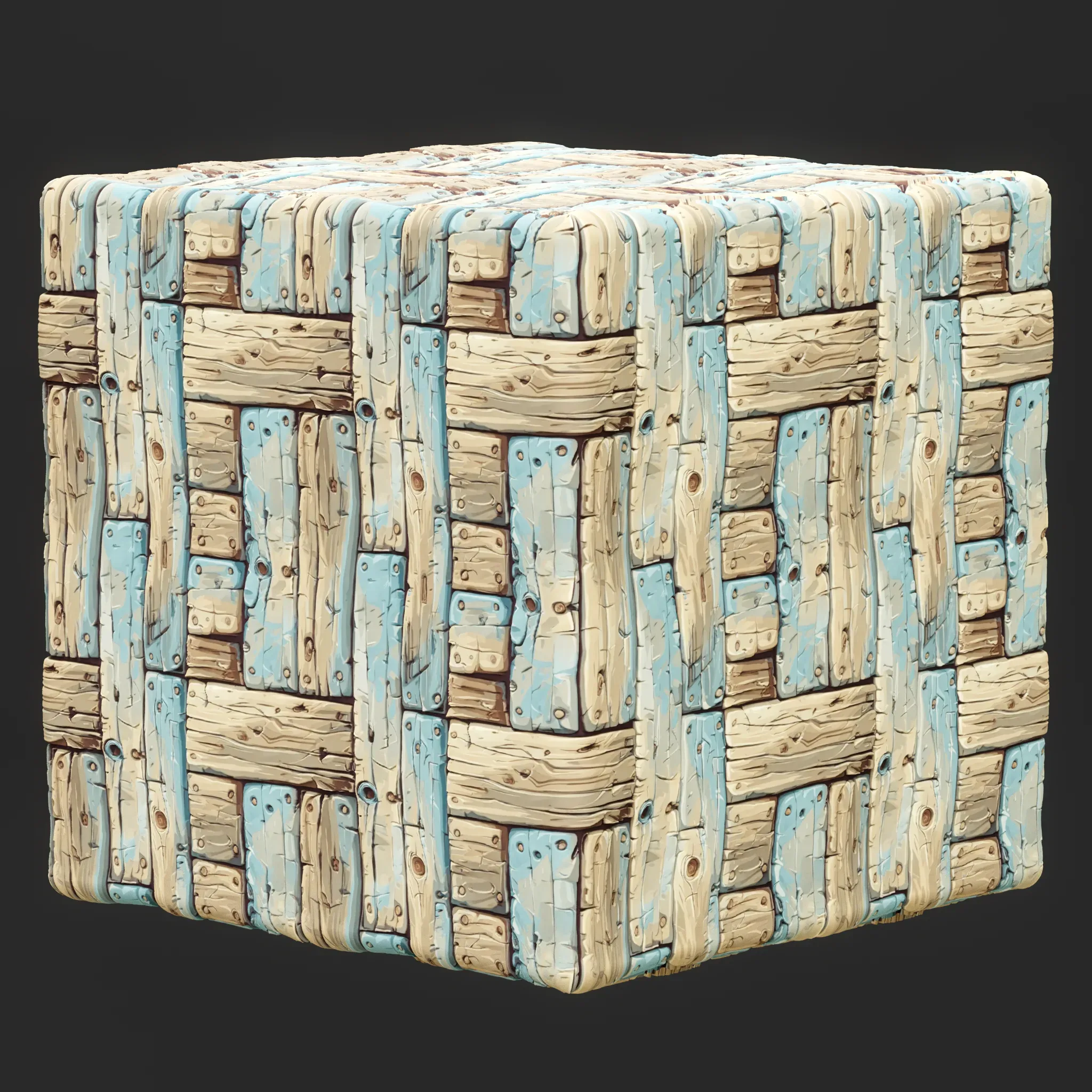 Stylized Wood Seamless Texture
