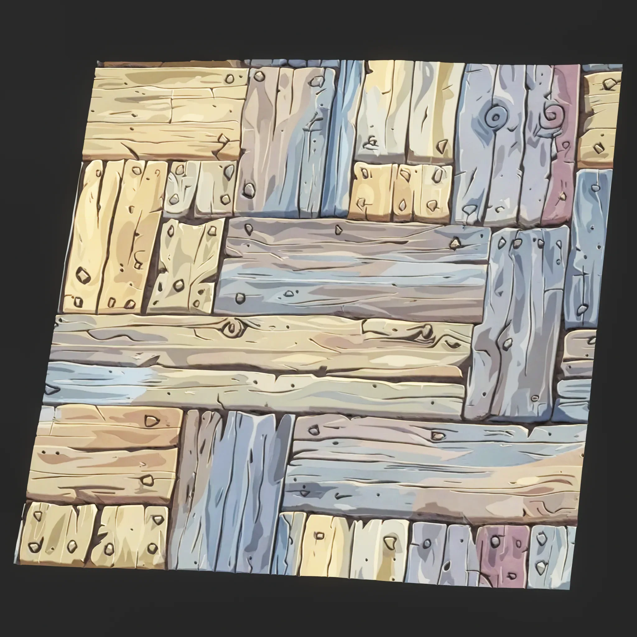 Stylized Wood Seamless Texture