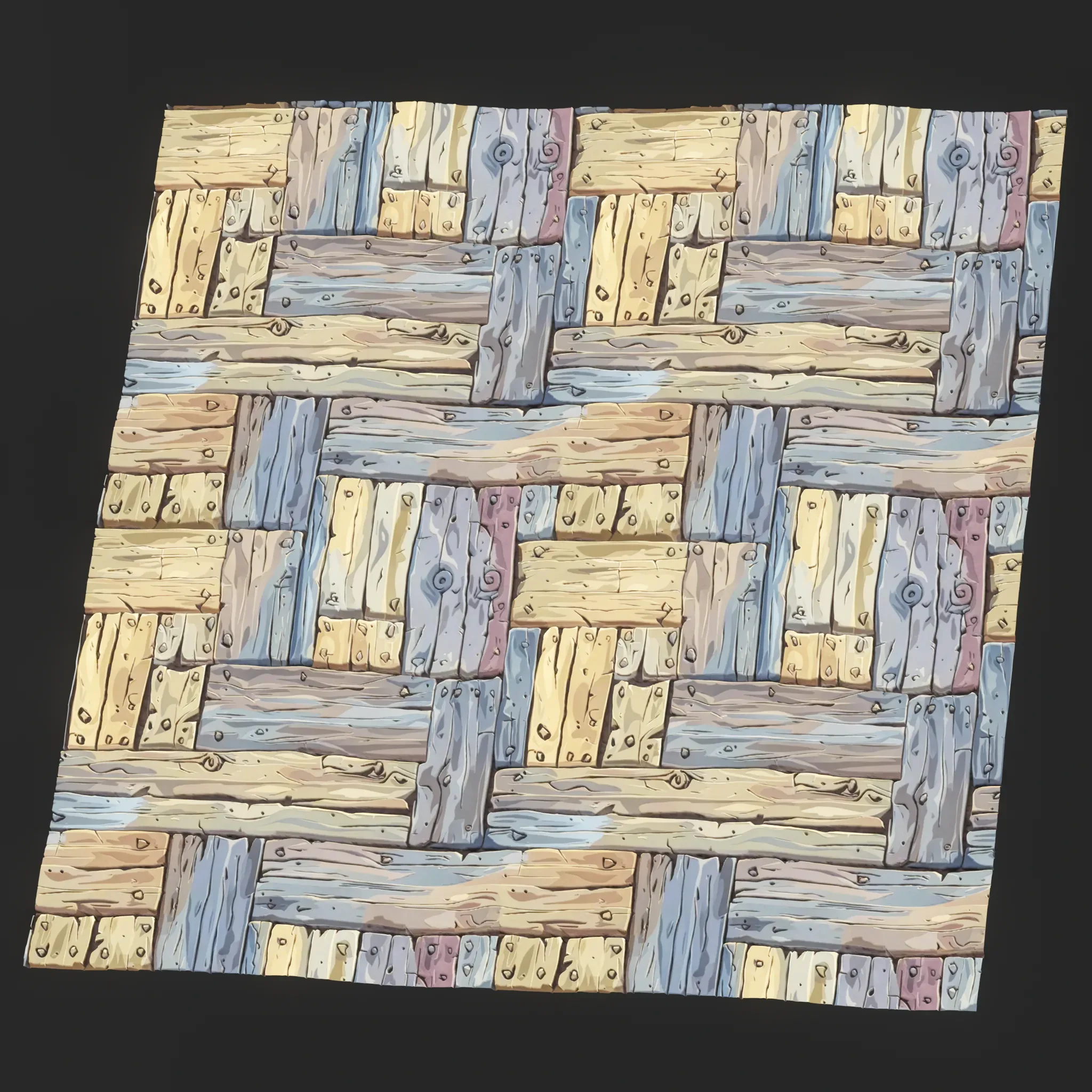 Stylized Wood Seamless Texture