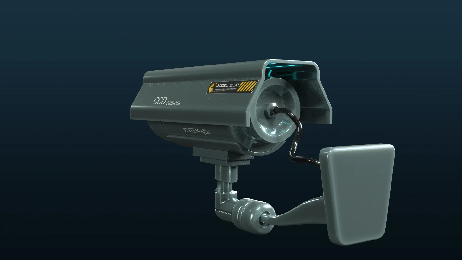 Security Camera 3D model