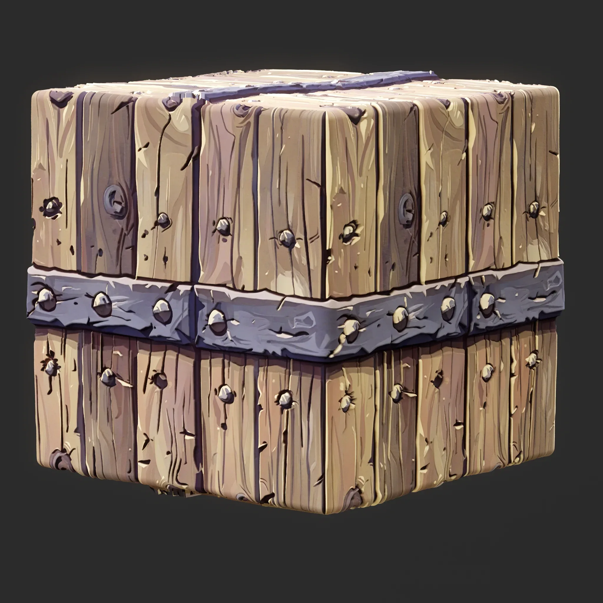 Stylized Wood Seamless Texture