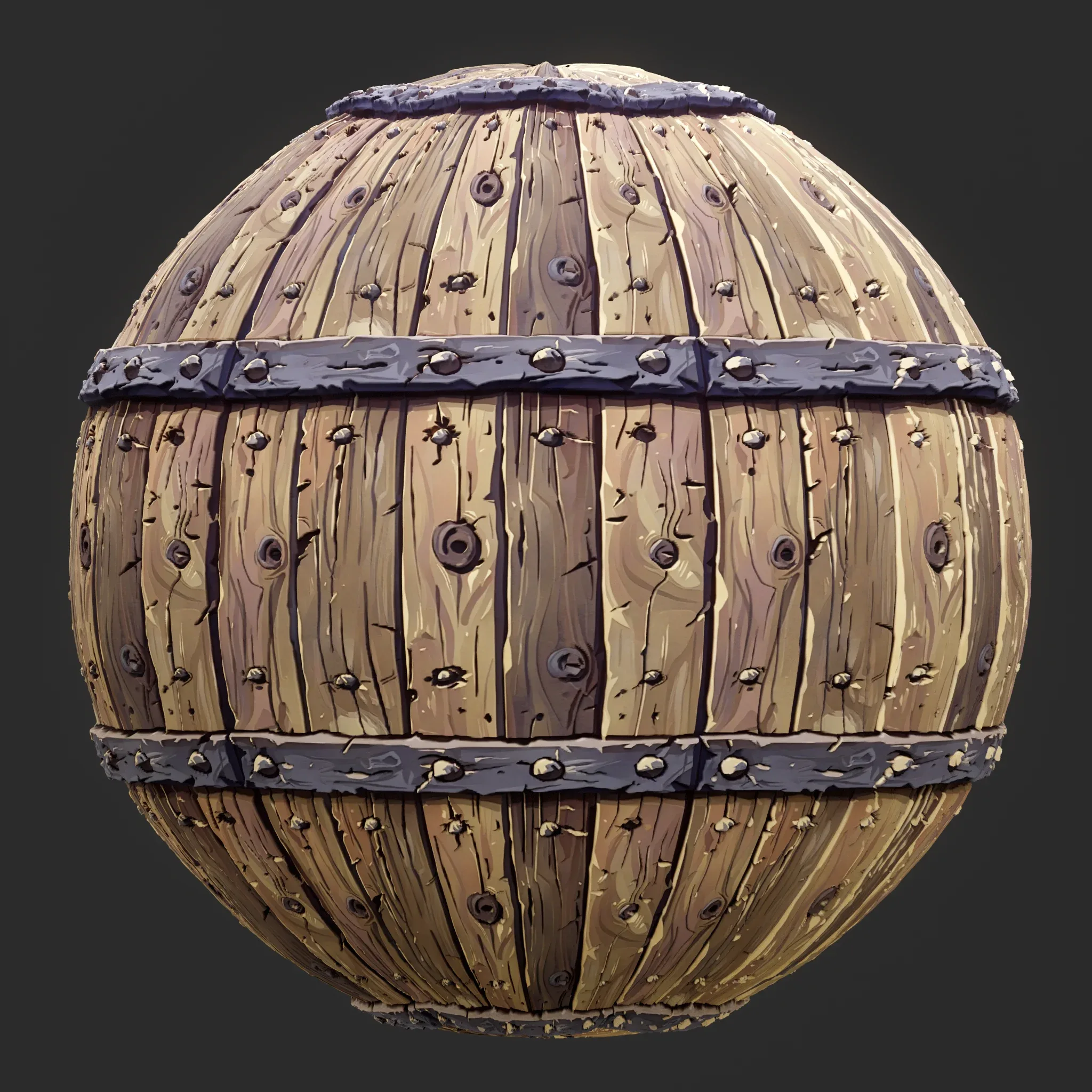 Stylized Wood Seamless Texture