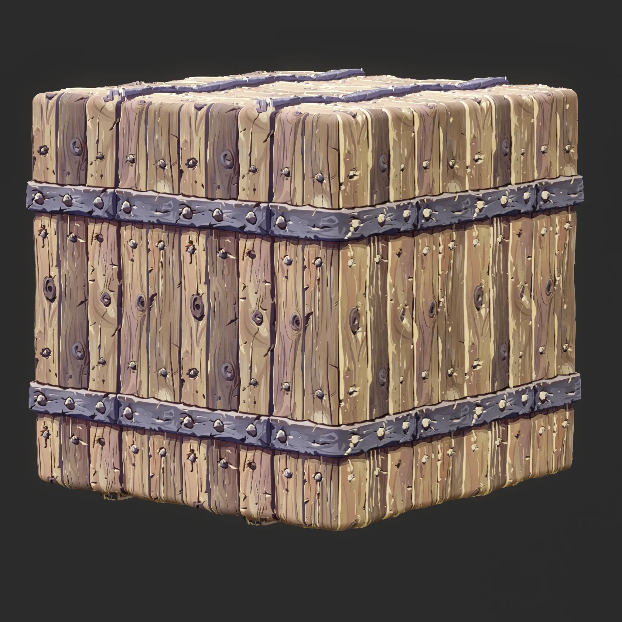 Stylized Wood Seamless Texture