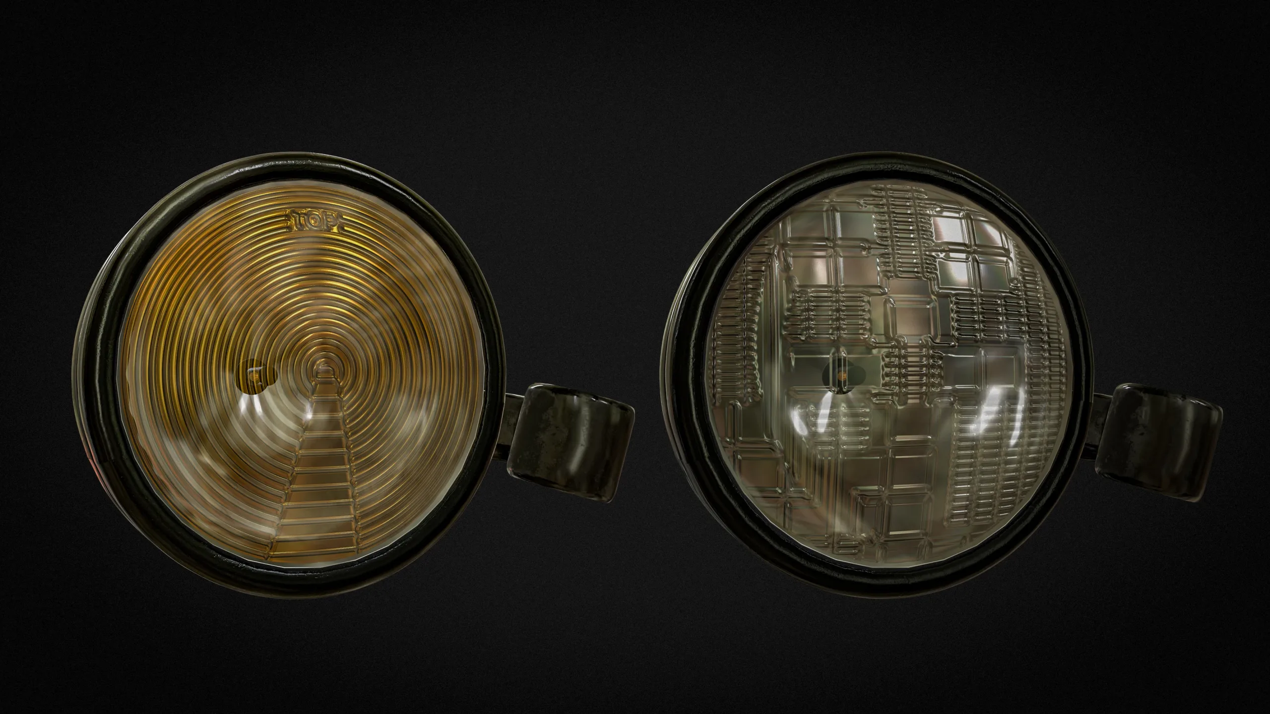 Alpha - Tutorial | Realistic Headlight Glass in Substance painter VOL2