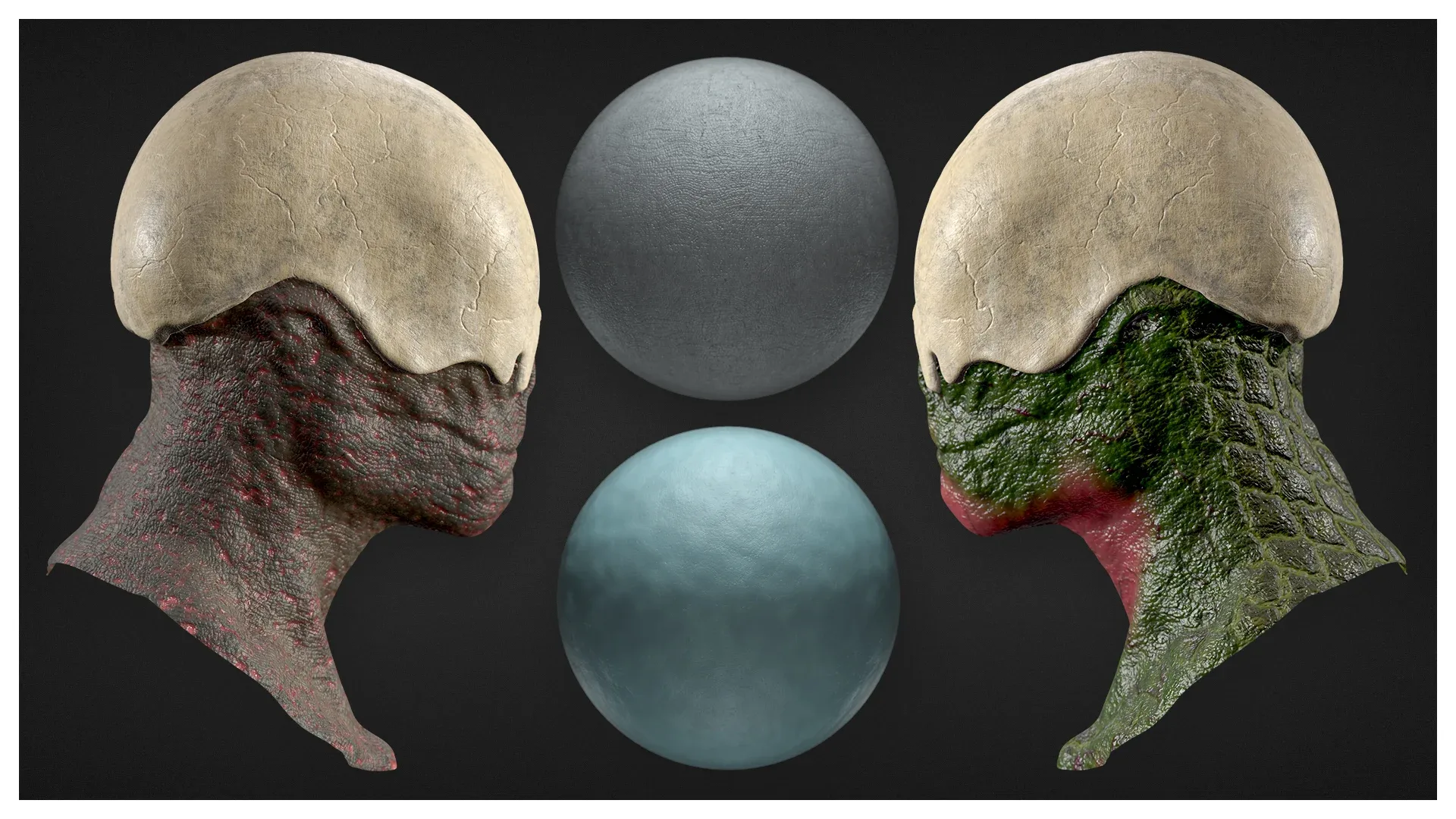 Creature Skin Base & Smart Material For Substance Painter