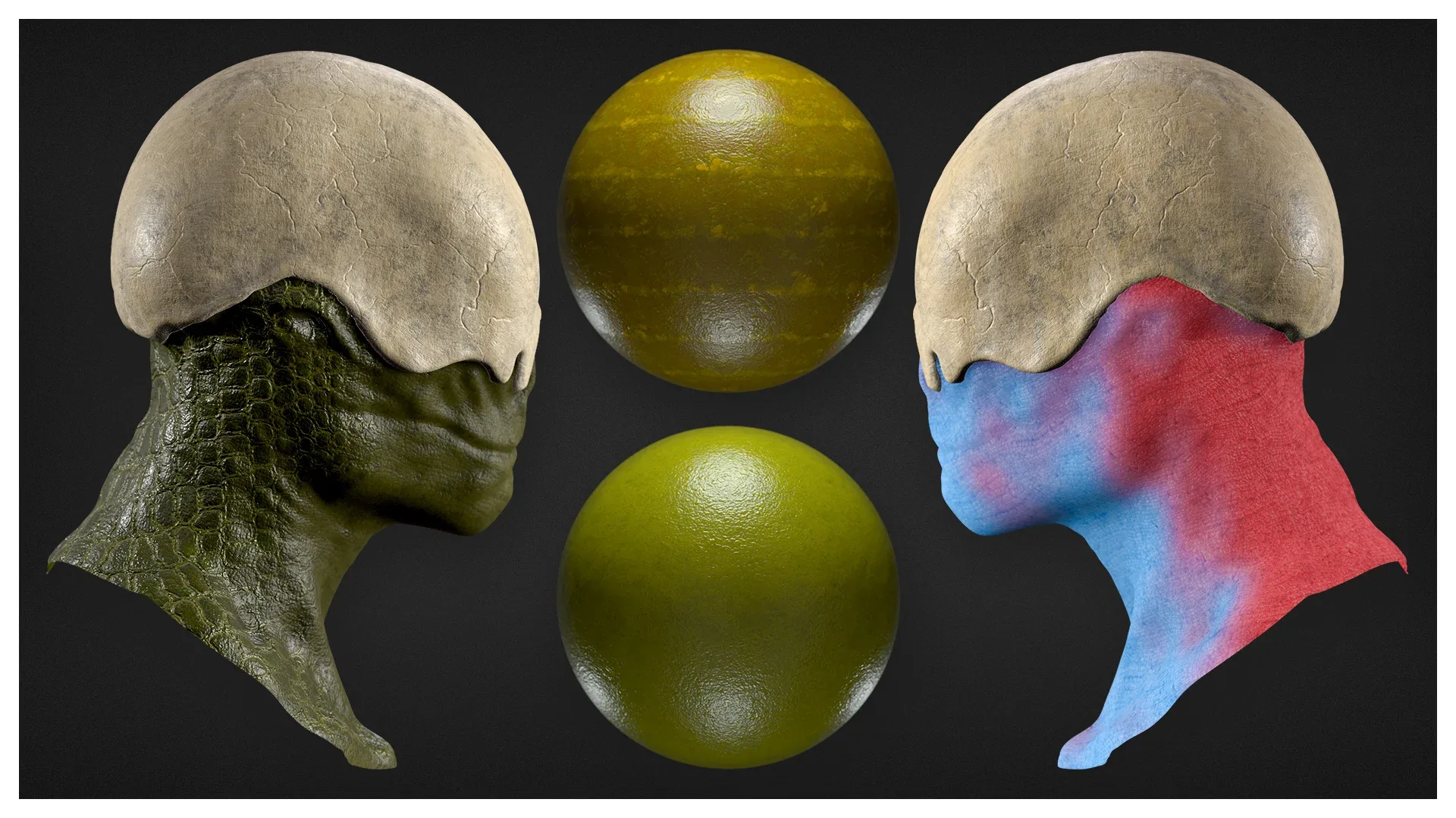 Creature Skin Base & Smart Material For Substance Painter