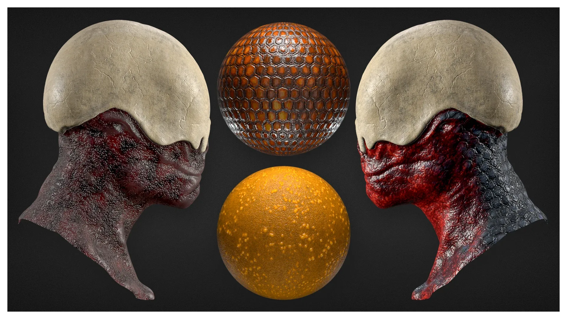 Creature Skin Base & Smart Material For Substance Painter