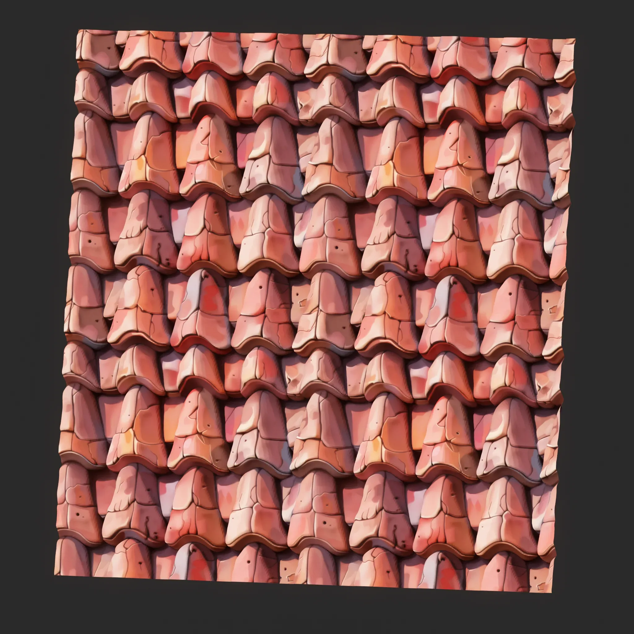 Stylized Roof Seamless Texture