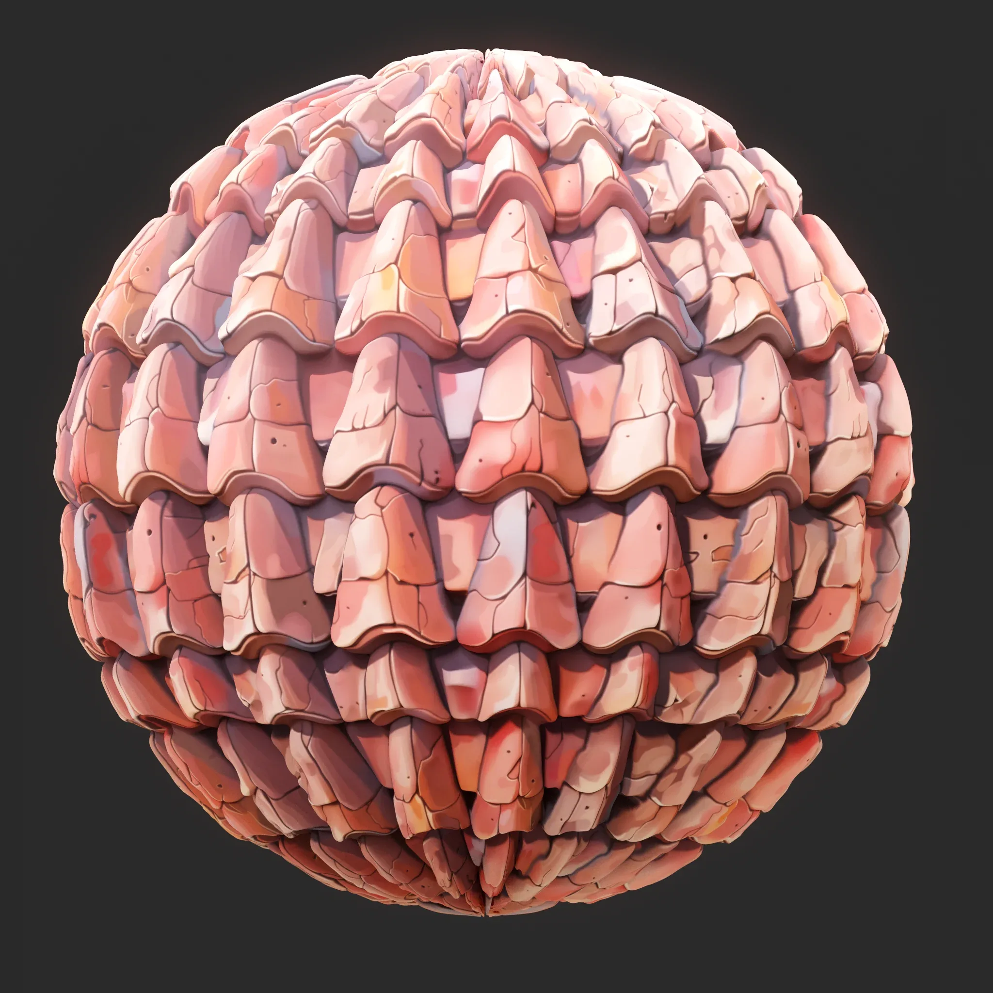 Stylized Roof Seamless Texture