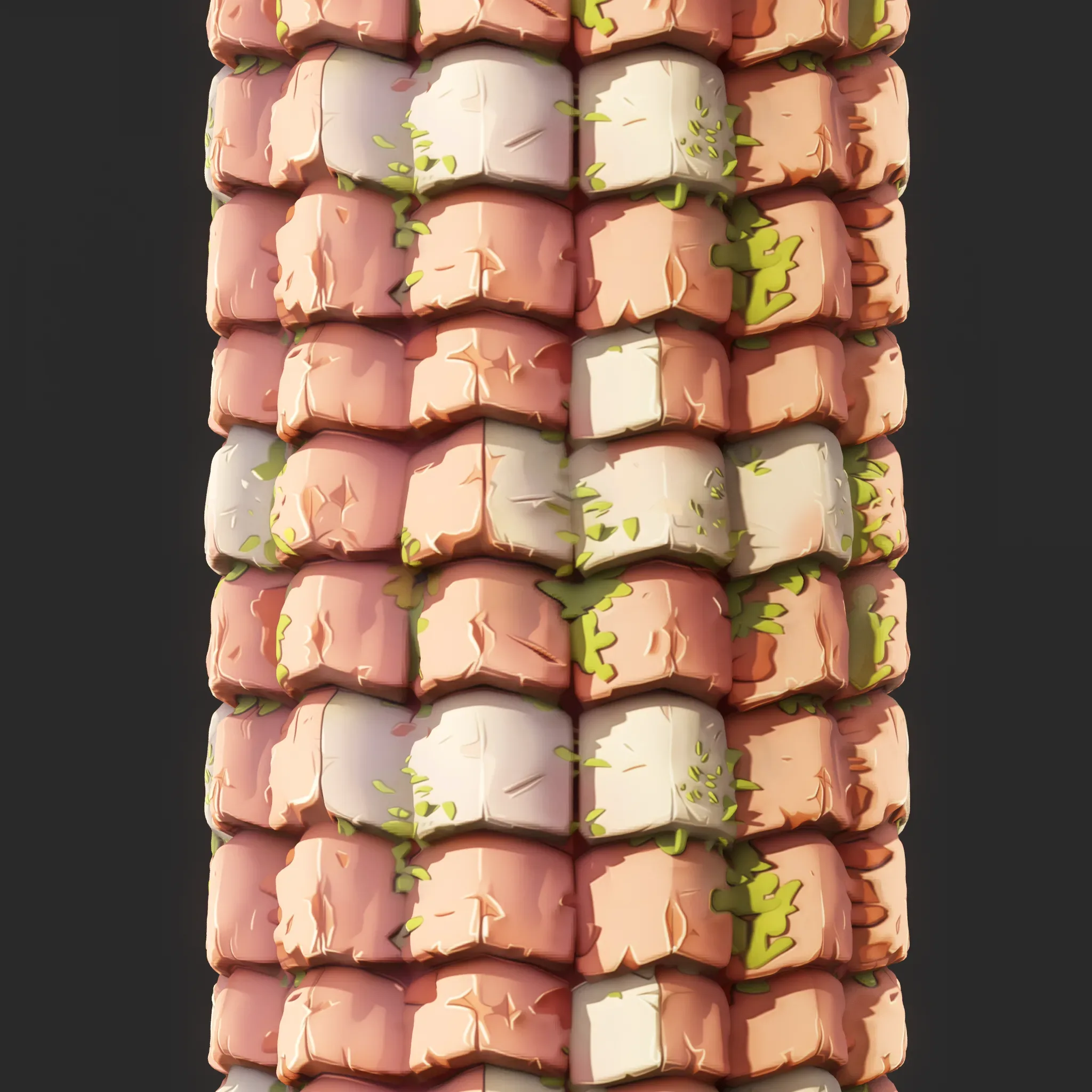 Stylized Roof Seamless Texture