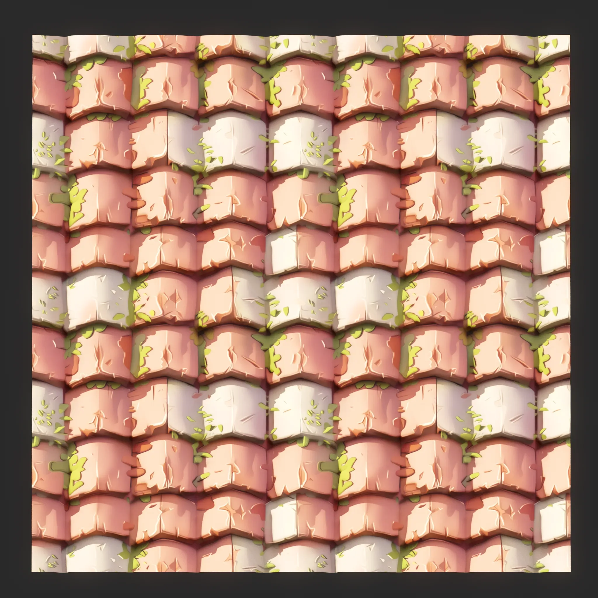 Stylized Roof Seamless Texture