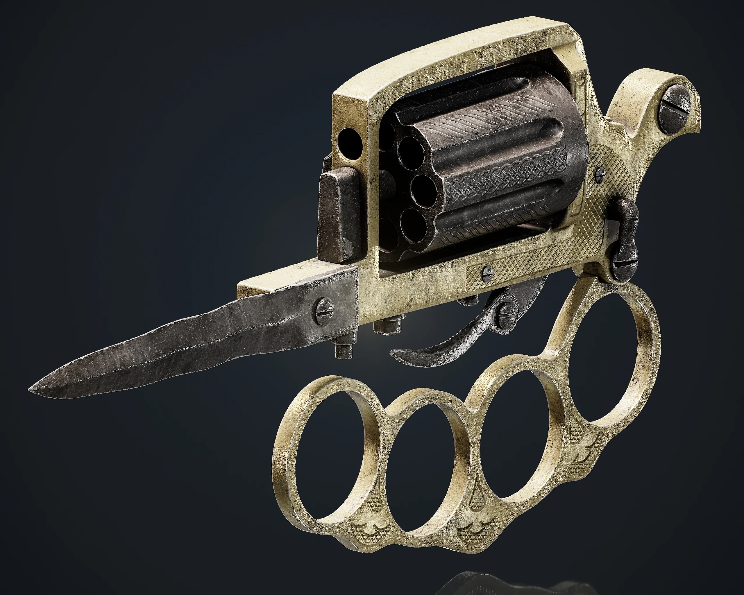 Apache Revolver _ 3D Model + Full Tutorial