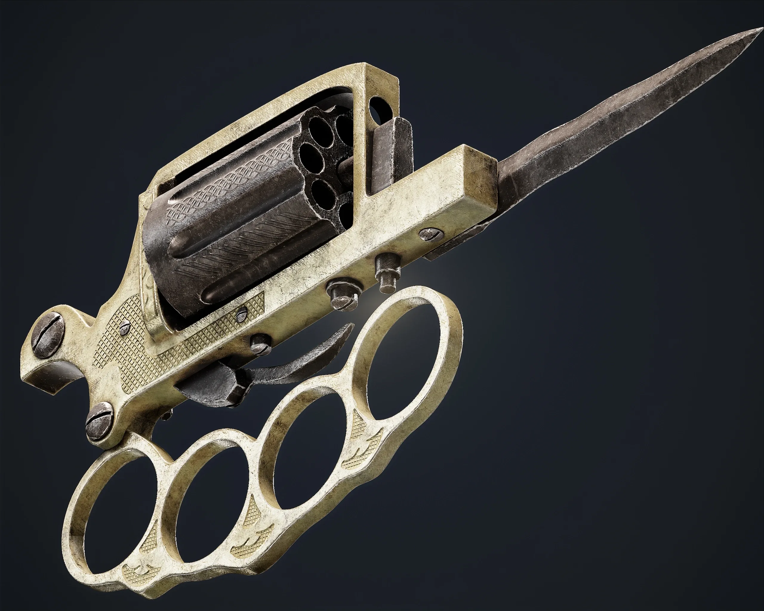 Apache Revolver _ 3D Model + Full Tutorial