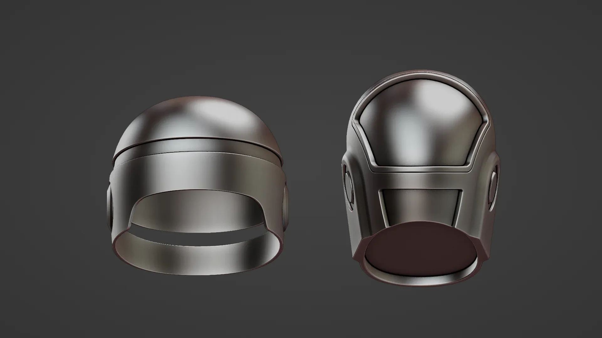 Robocop Duftpunk Helmets 3d model