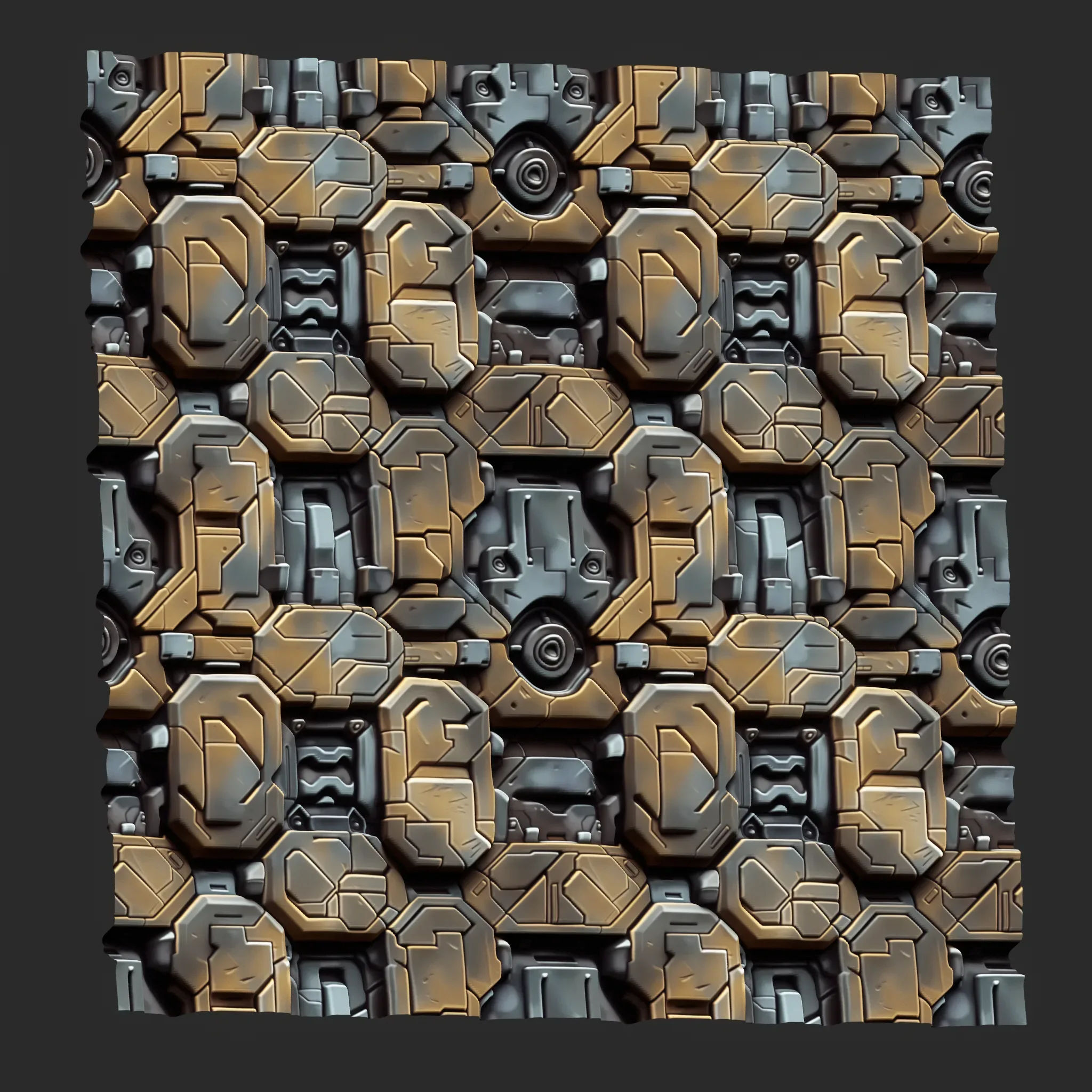 Sci-FI Seamless Texture