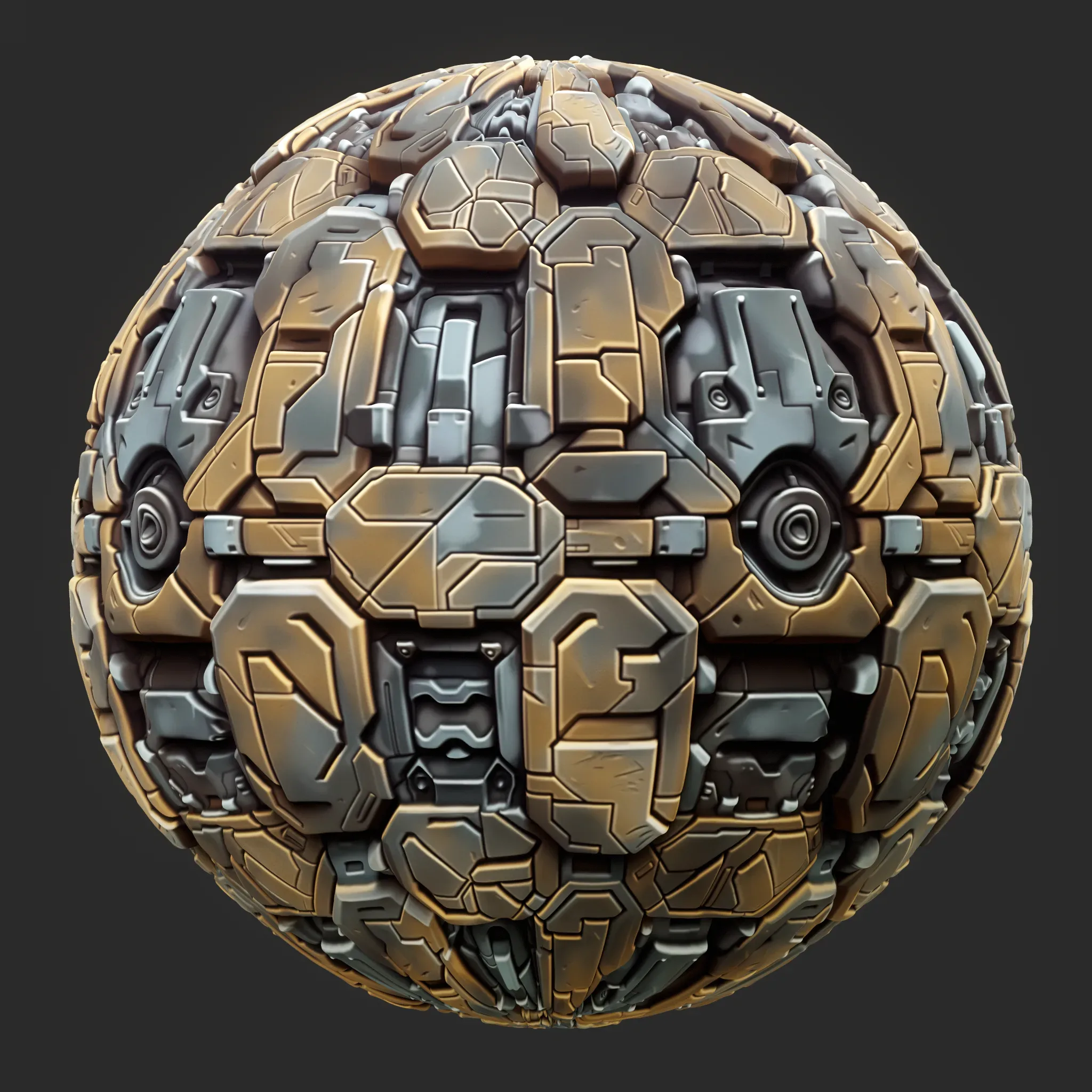 Sci-FI Seamless Texture