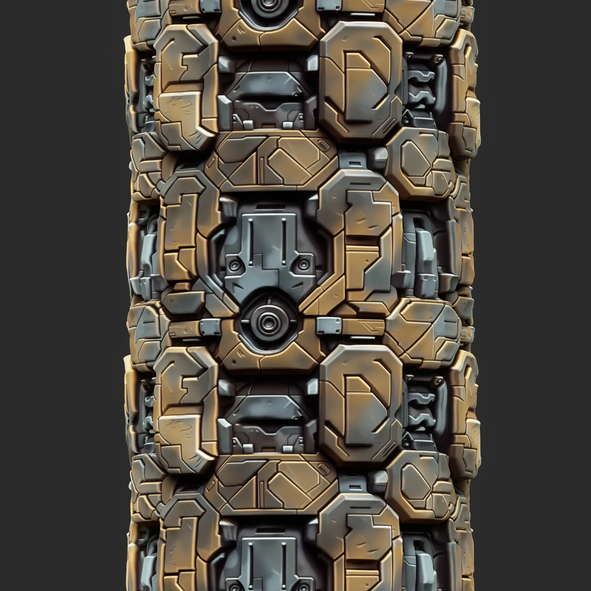 Sci-FI Seamless Texture