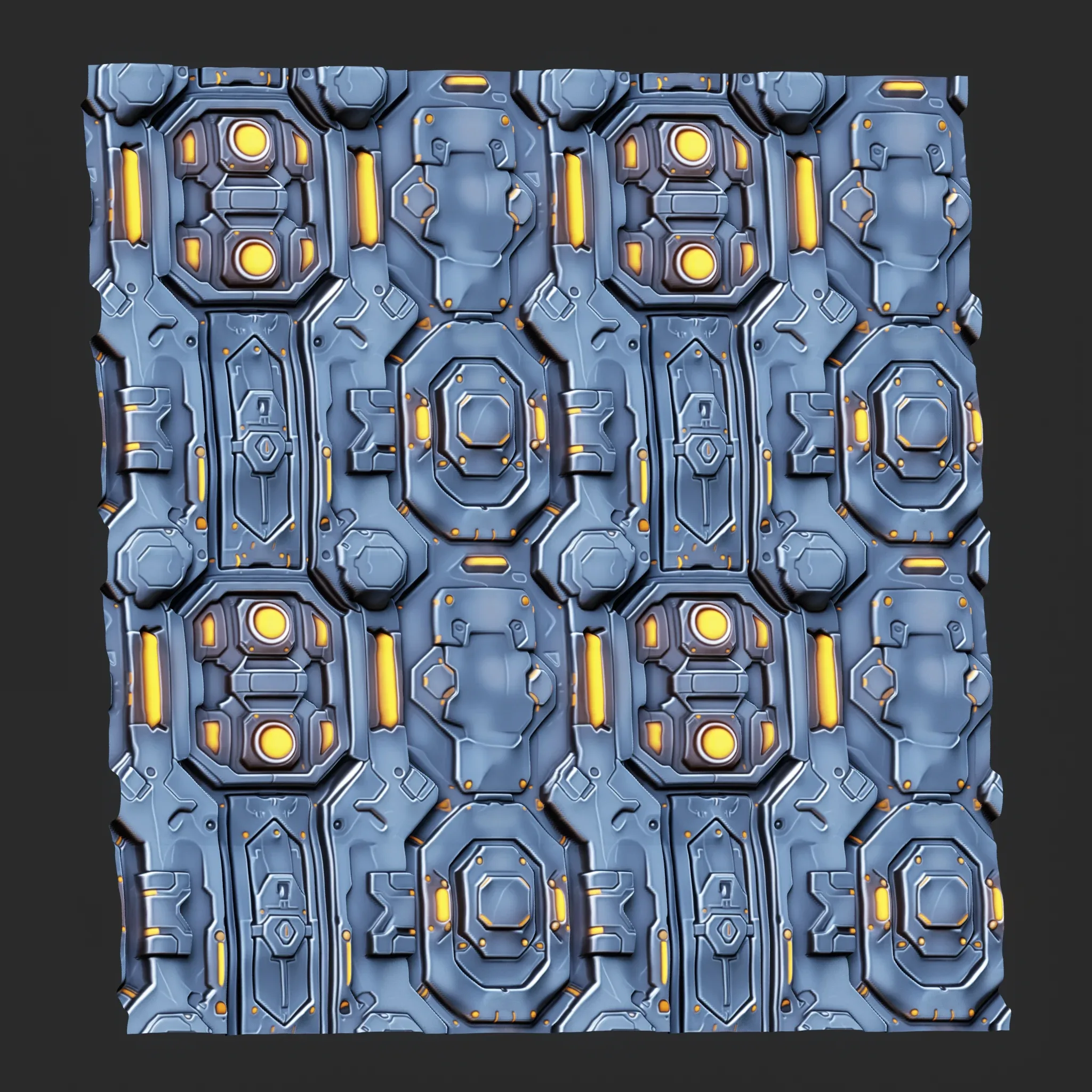 Sci-FI Seamless Texture