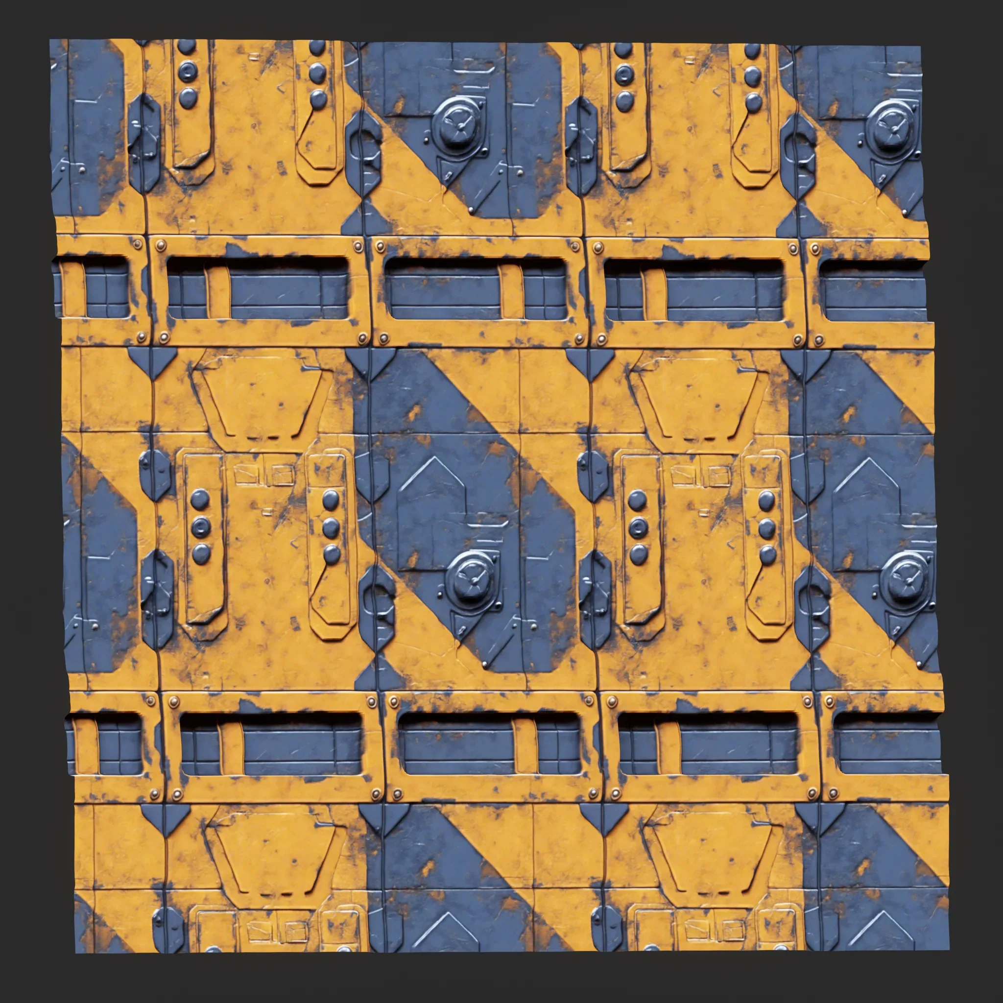 Sci-FI Seamless Texture