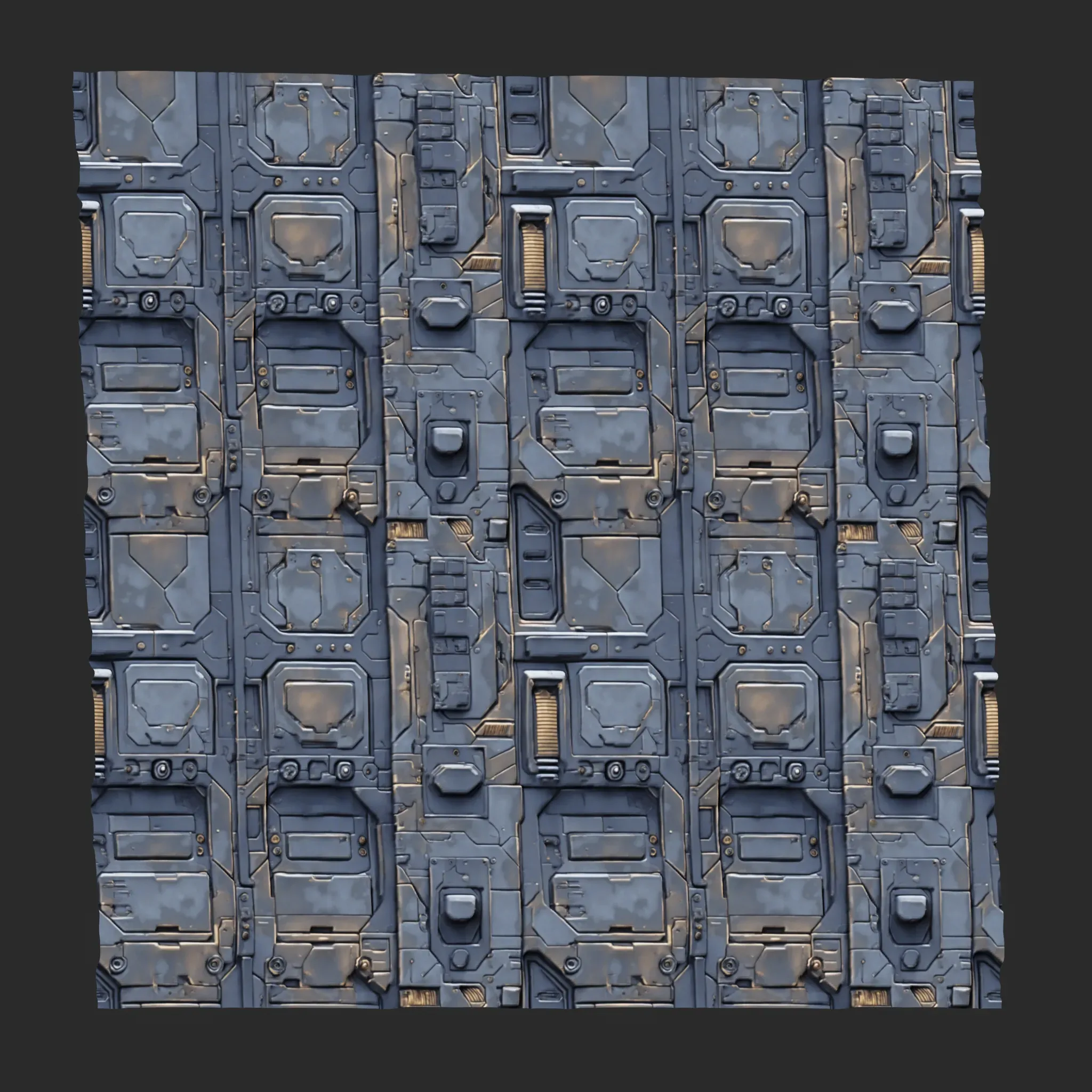 Sci-FI Seamless Texture