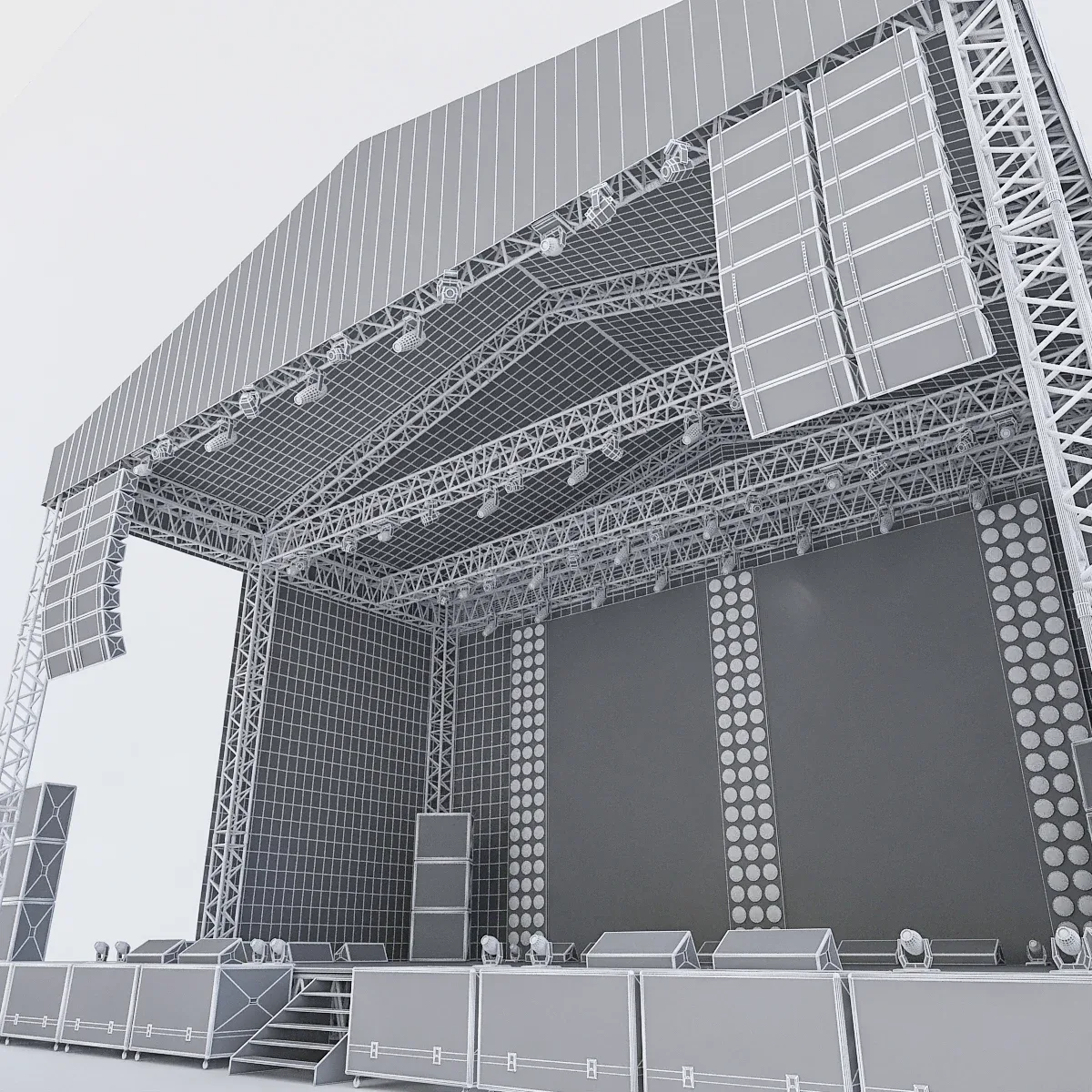 3D Concert Stage model