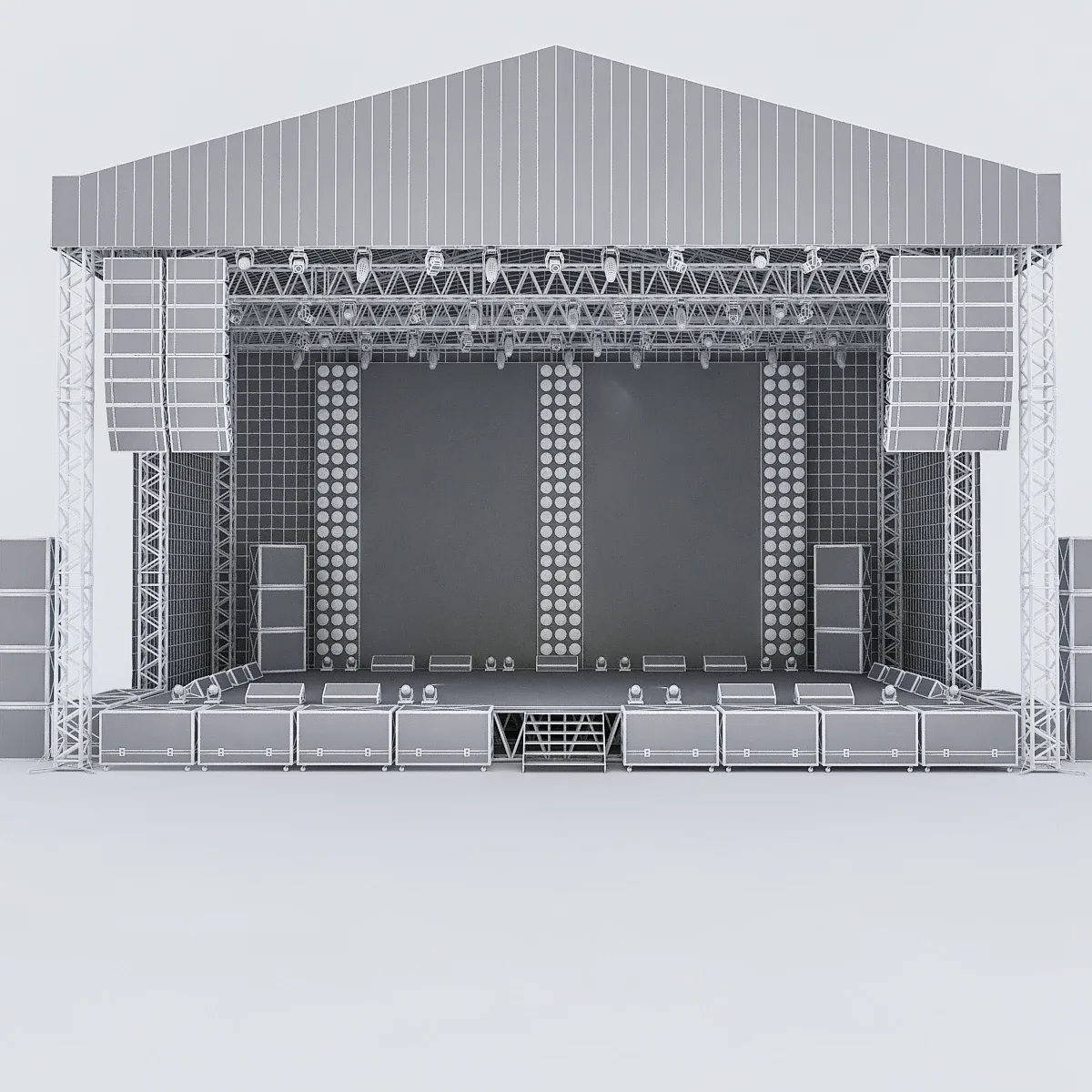 3D Concert Stage model