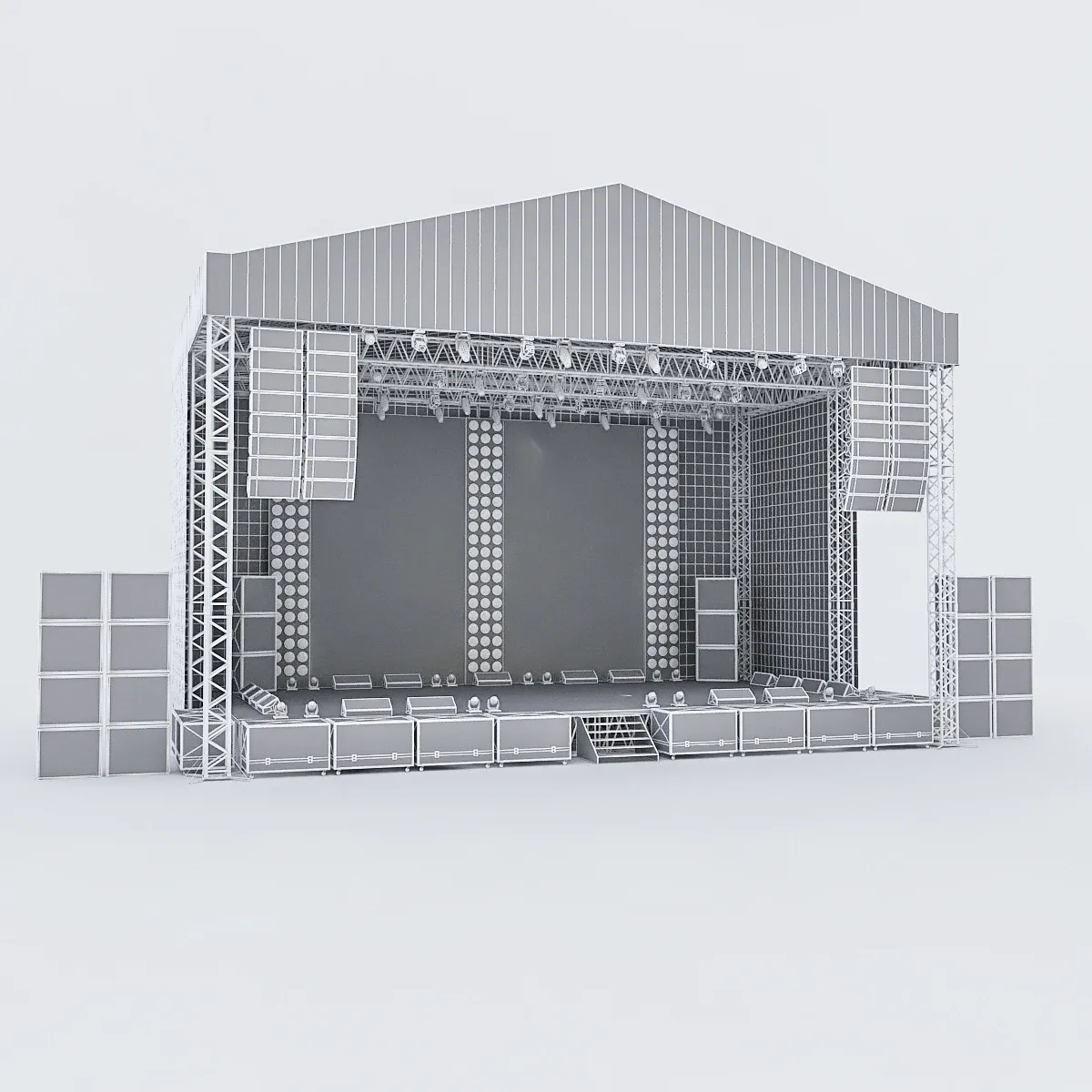 3D Concert Stage model