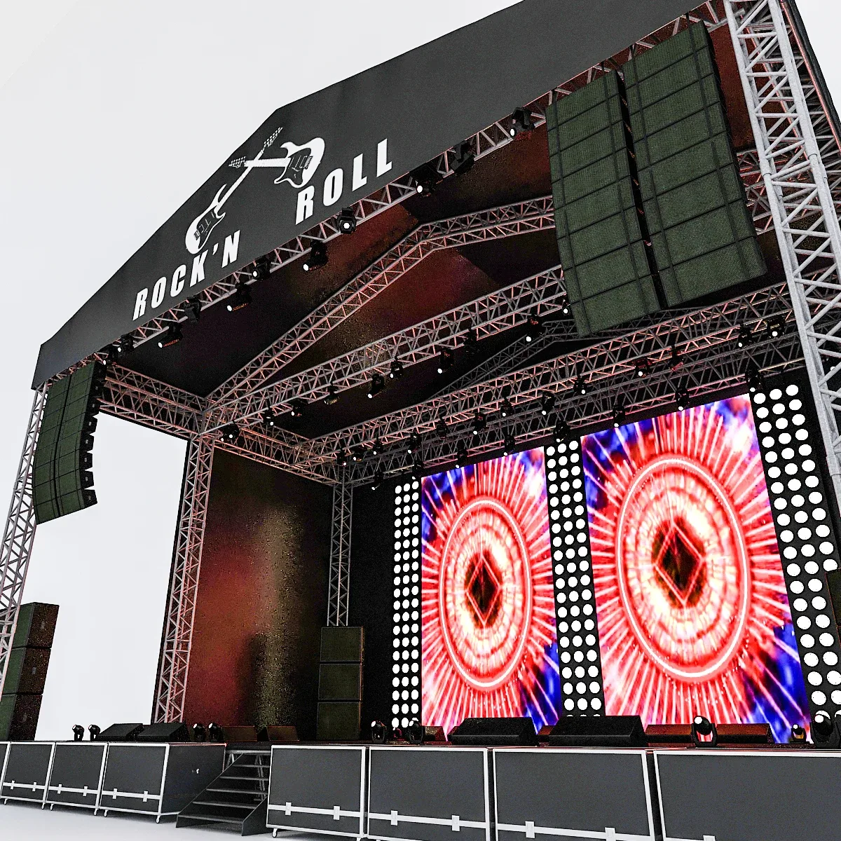 3D Concert Stage model