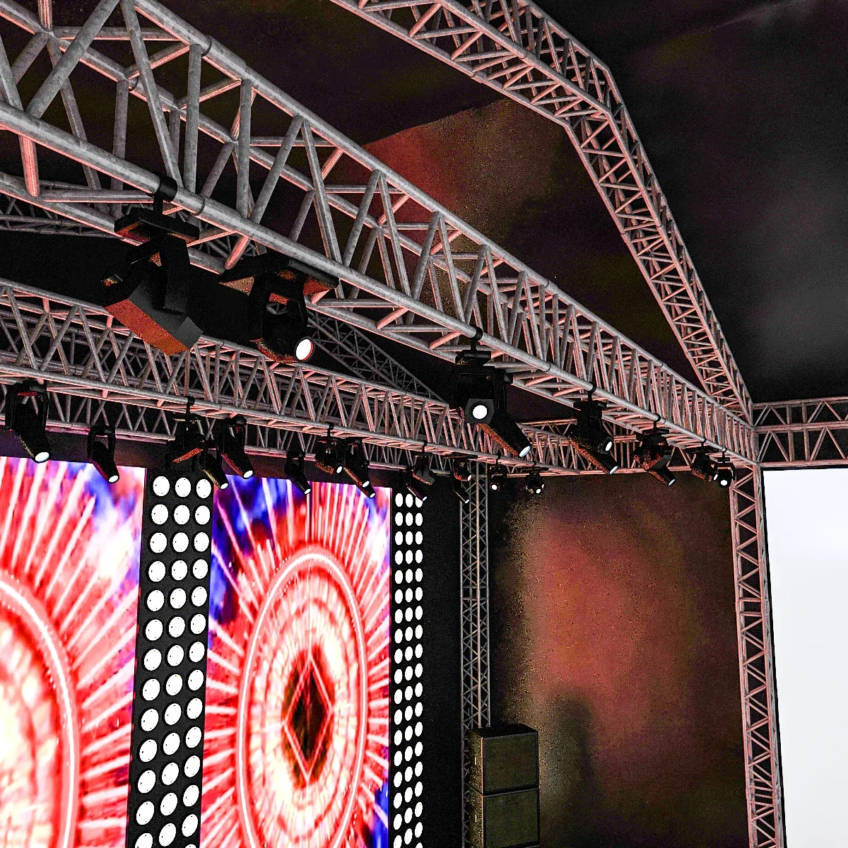 3D Concert Stage model