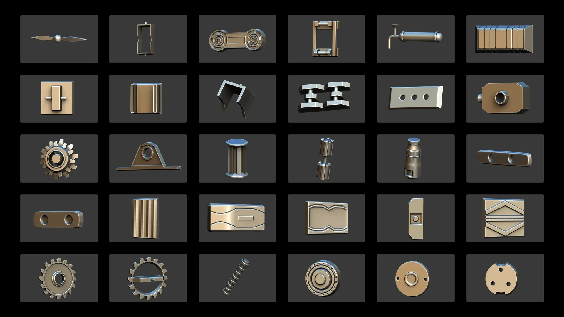 30 Industrial Assets Pack