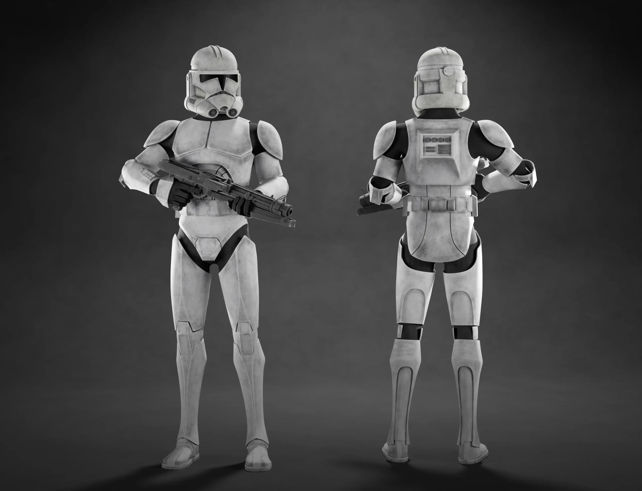 Clone Trooper - Full Character Rig (Clone Wars)