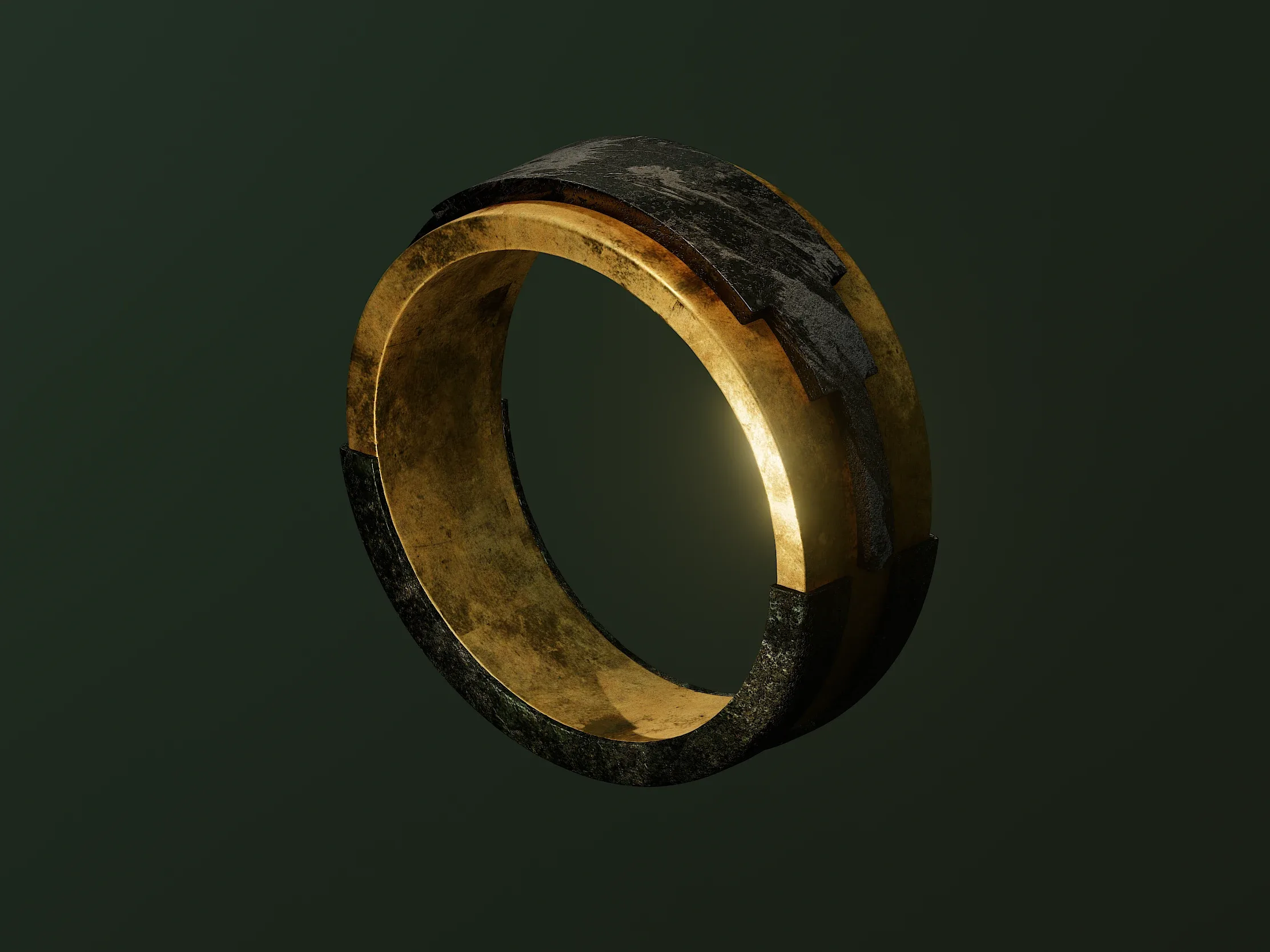 Geometric Ring 3d Model