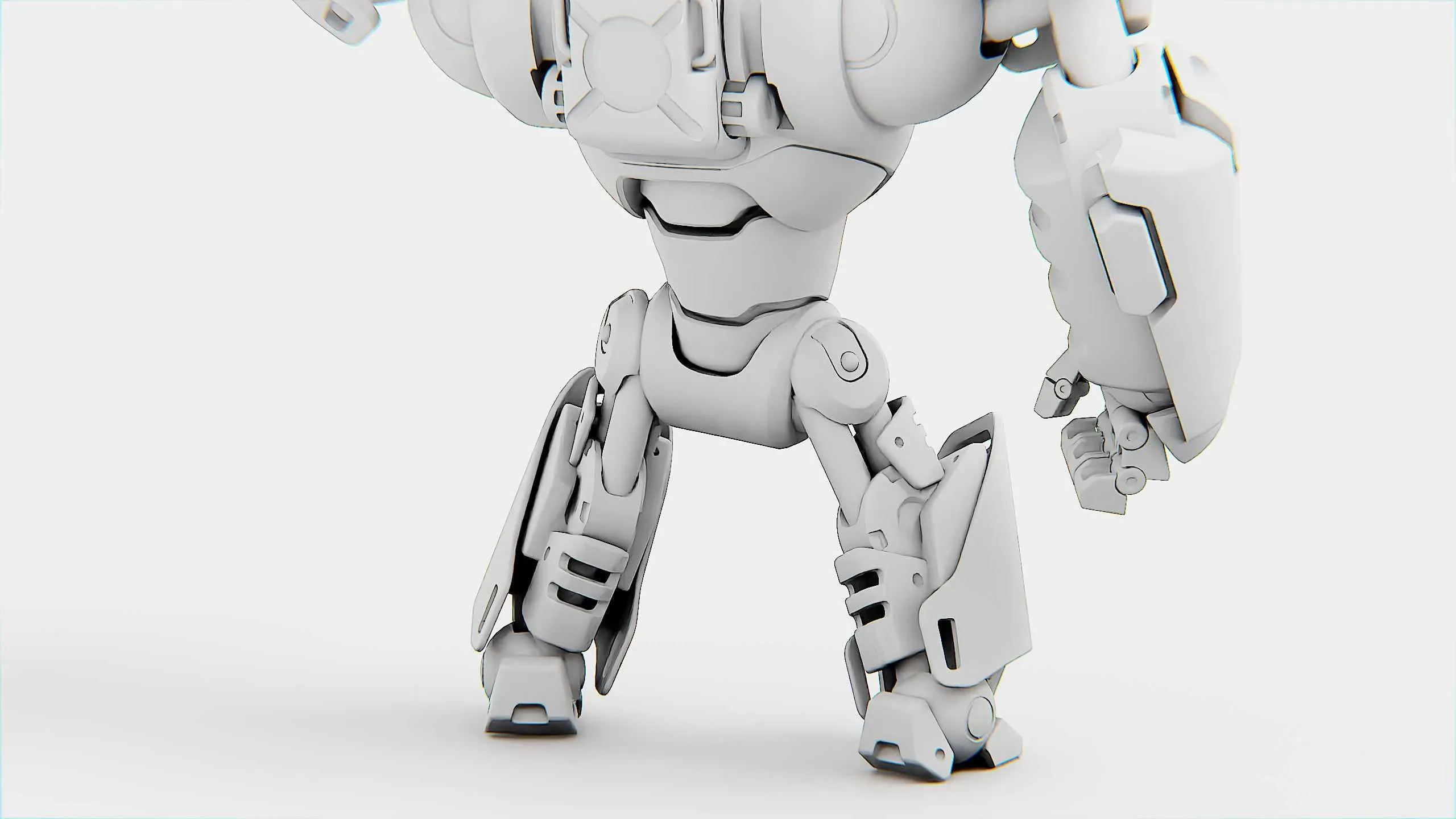 BATTLE DROID EREVOS Auto-Rig Pro Rigged For Mixamo, Unreal Engine, Unity