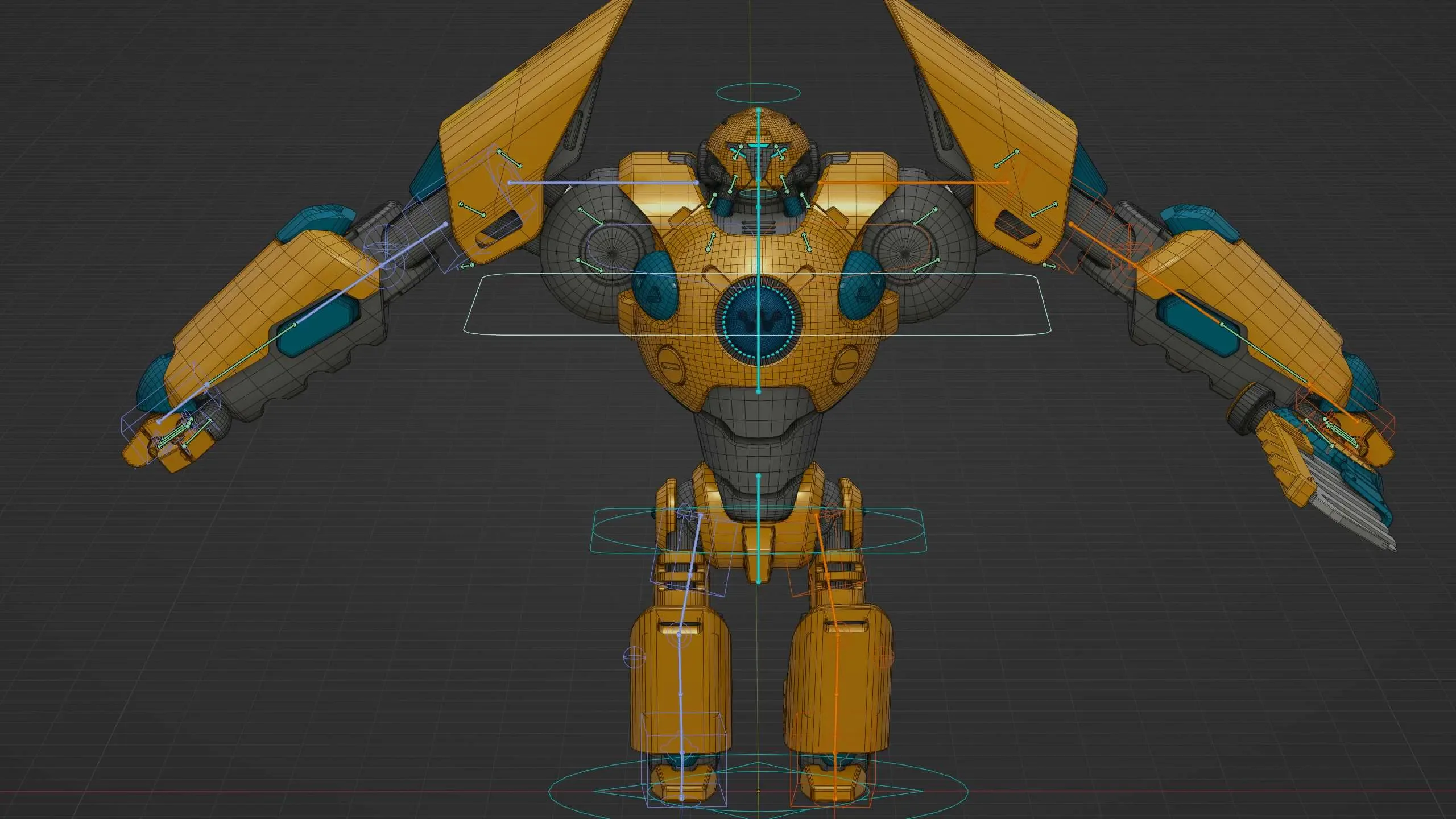BATTLE DROID EREVOS Auto-Rig Pro Rigged For Mixamo, Unreal Engine, Unity