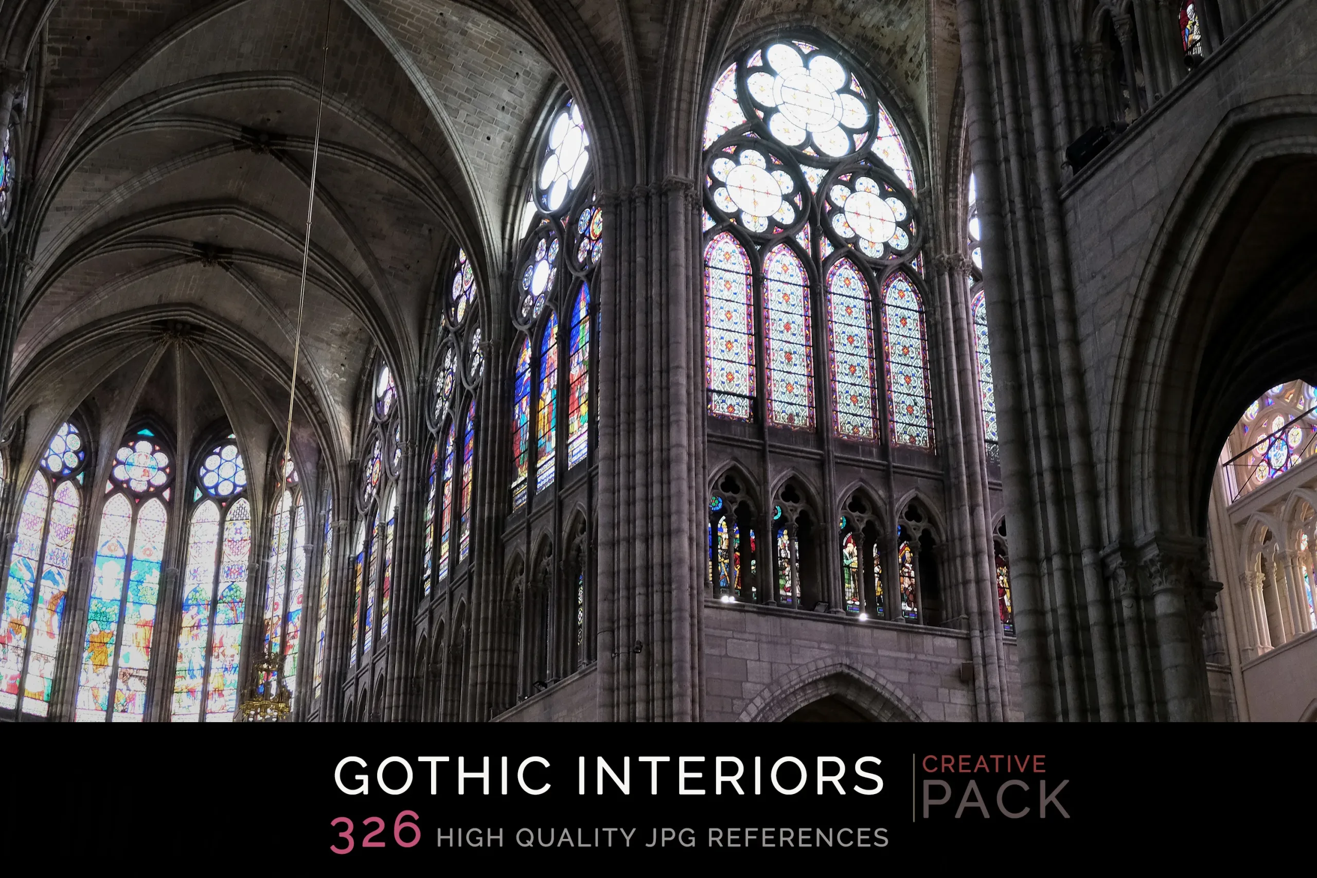 Gothic Interiors CREATIVE PACK