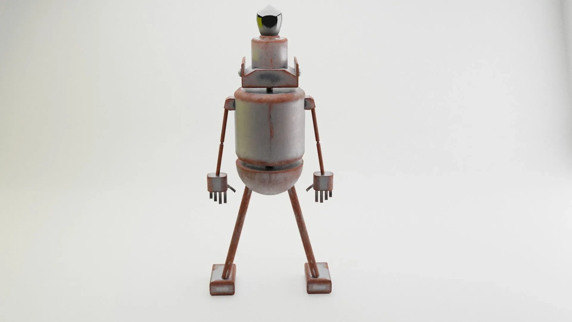 Robot Game ready - Low Poly PBR 3D Model