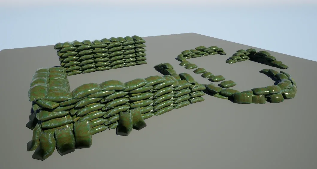 Warfare Sandbags Modular Kit