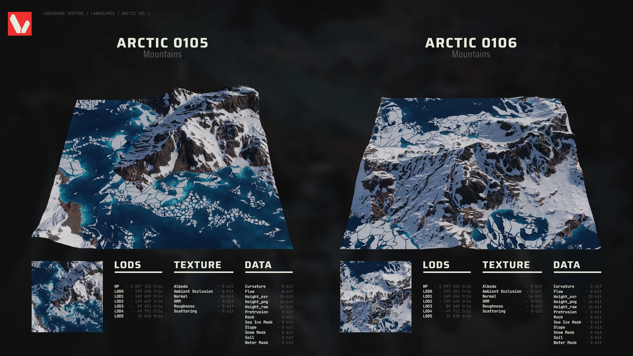 8k Landscapes - Arctic Vol.1
